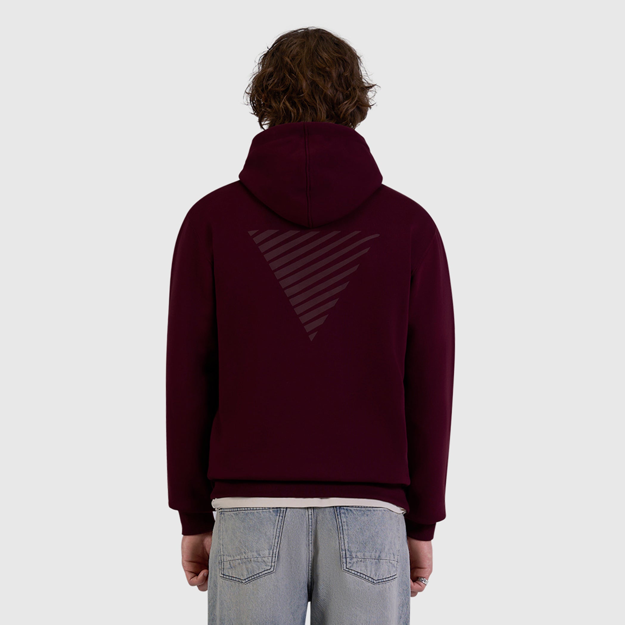 Essential Logo Hoodie | Wine Red