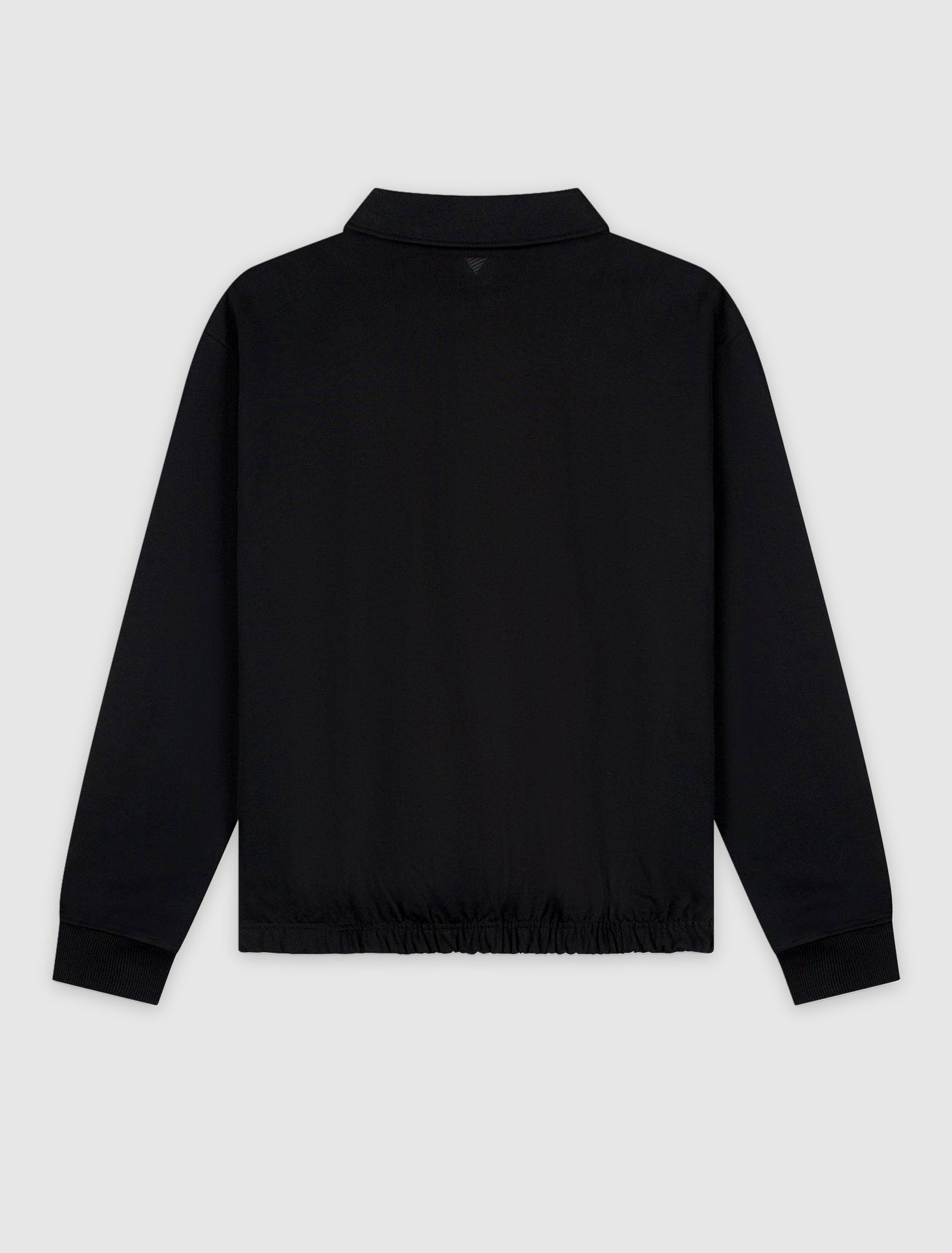 Half-zip Polo Sweater | Black