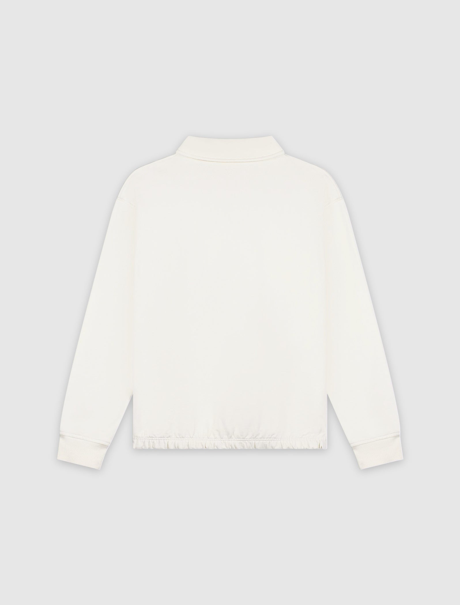 Half-zip Polo Sweater | Ecru