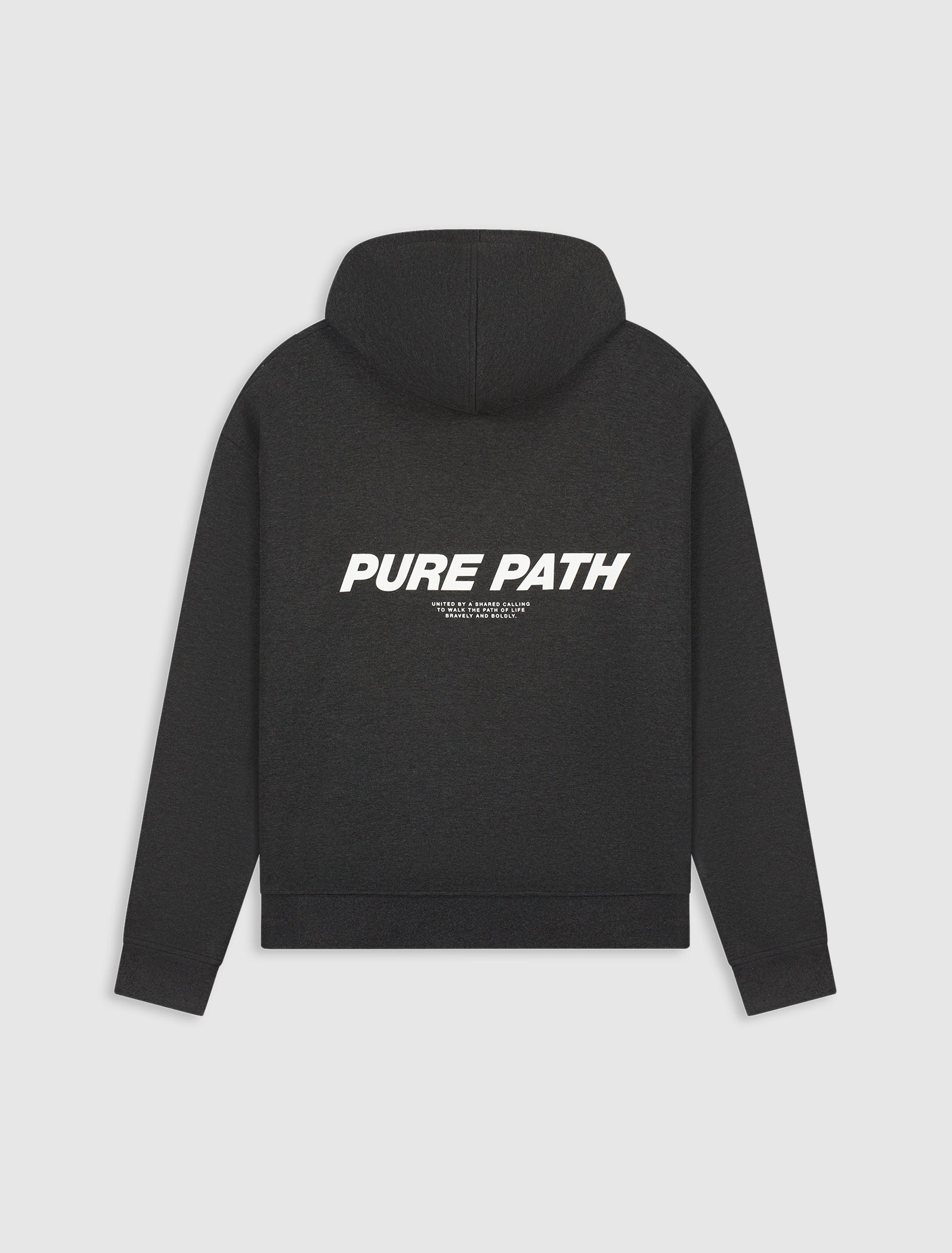Initials Interlock Hoodie | Black