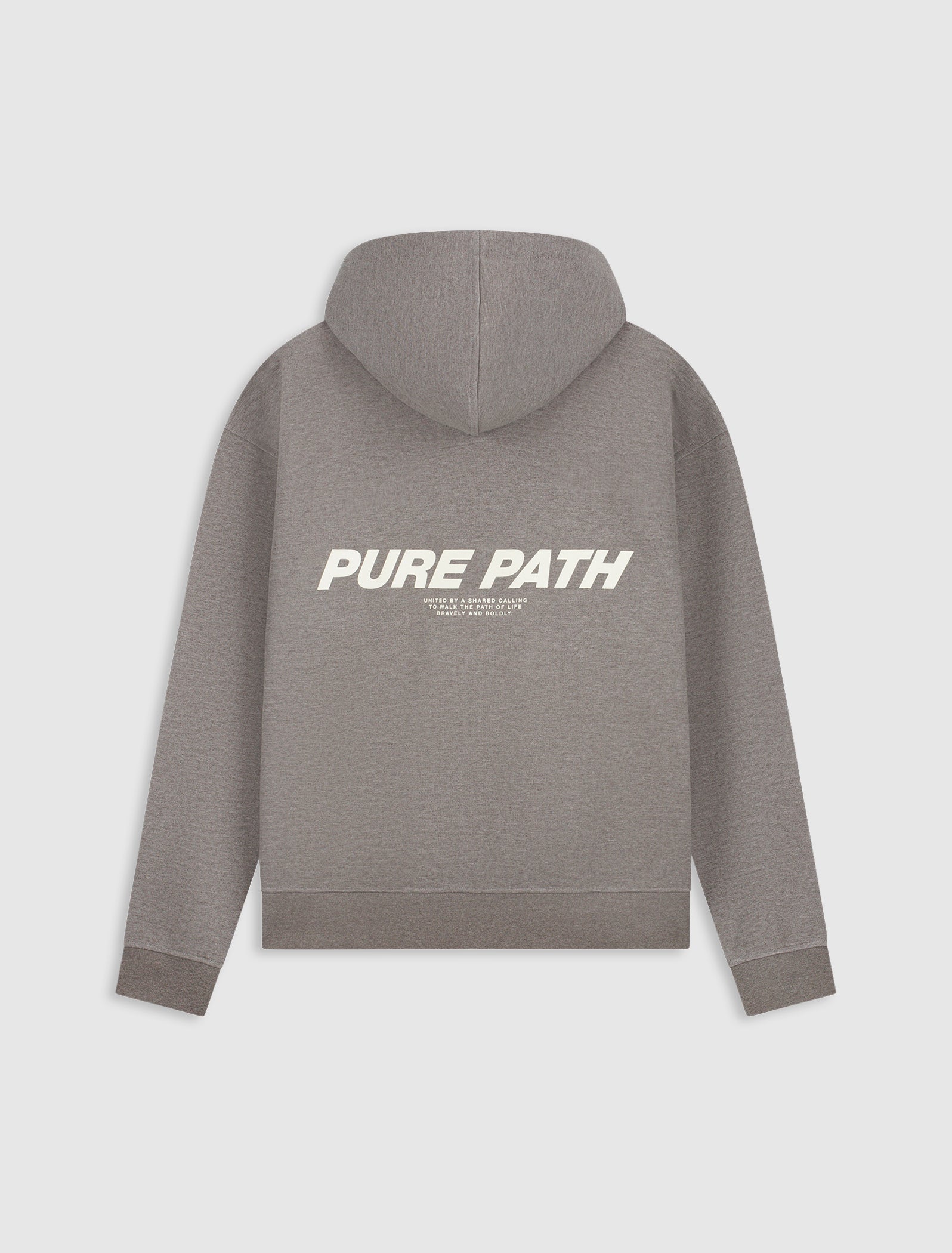Initials Interlock Hoodie | Brown