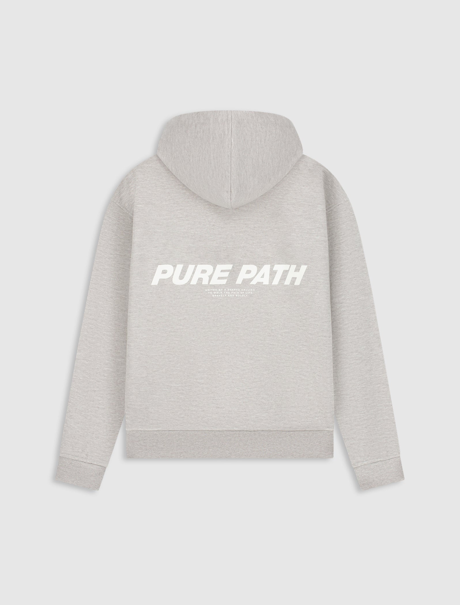 Initials Interlock Hoodie | Taupe