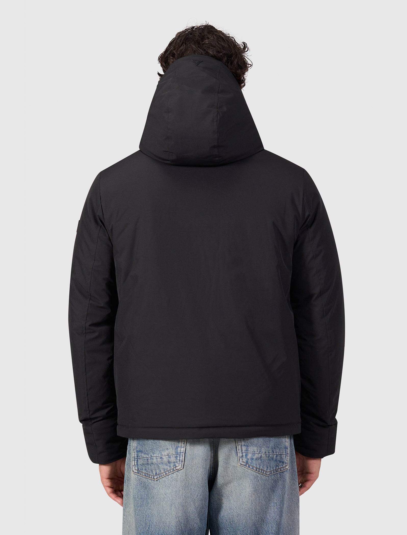 Active Flex Short Parka Jacket | Black