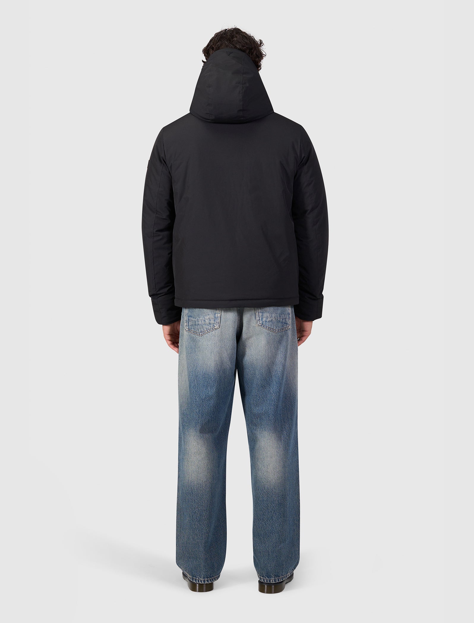 Active Flex Short Parka Jacket | Black