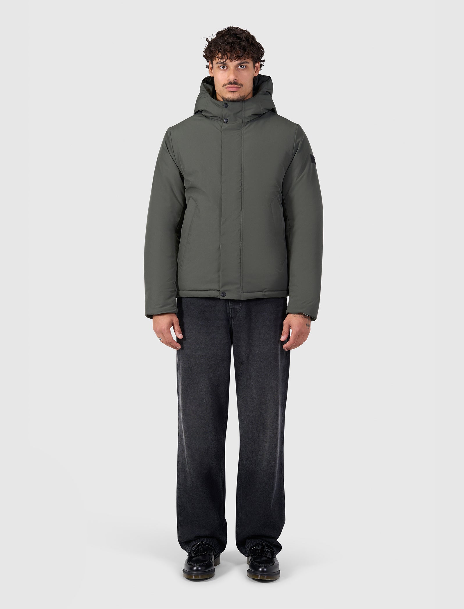 Active Flex Short Parka Jacket | Dark Army
