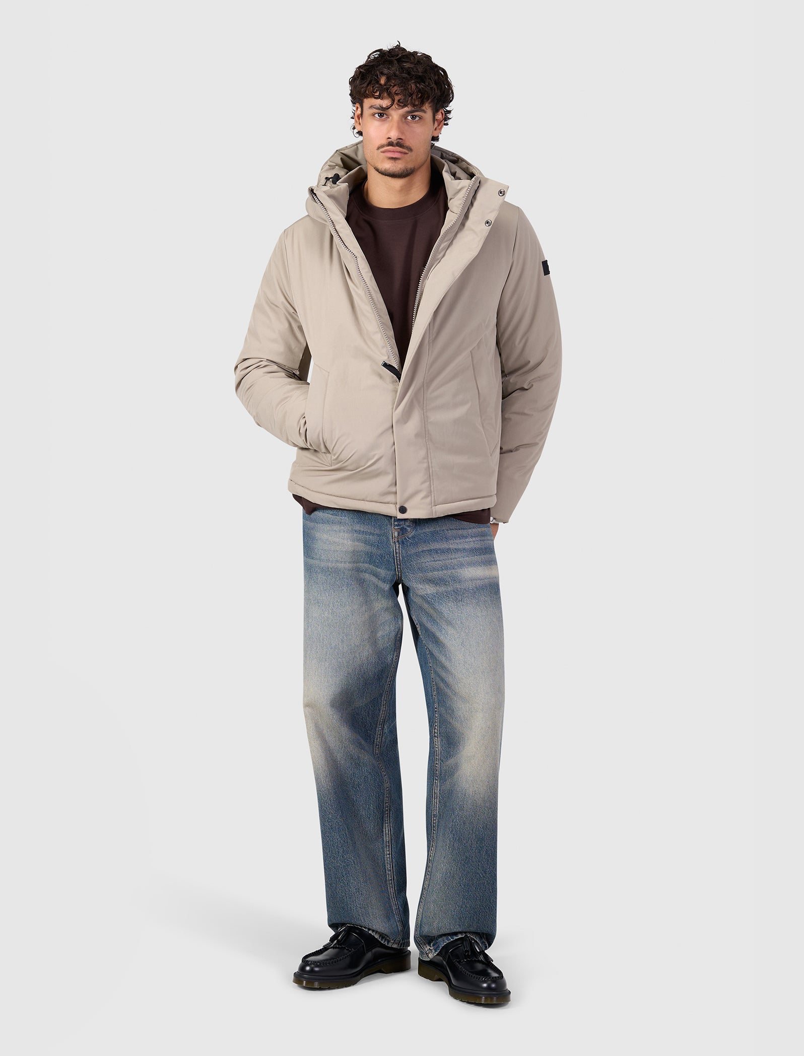 Active Flex Short Parka Jacket | Sand
