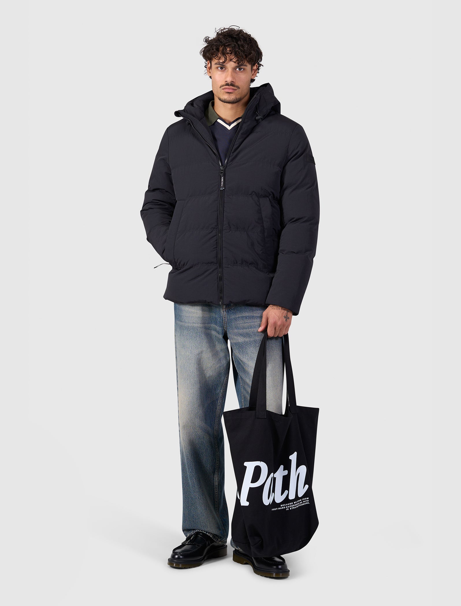 Puffer Jacket | Black