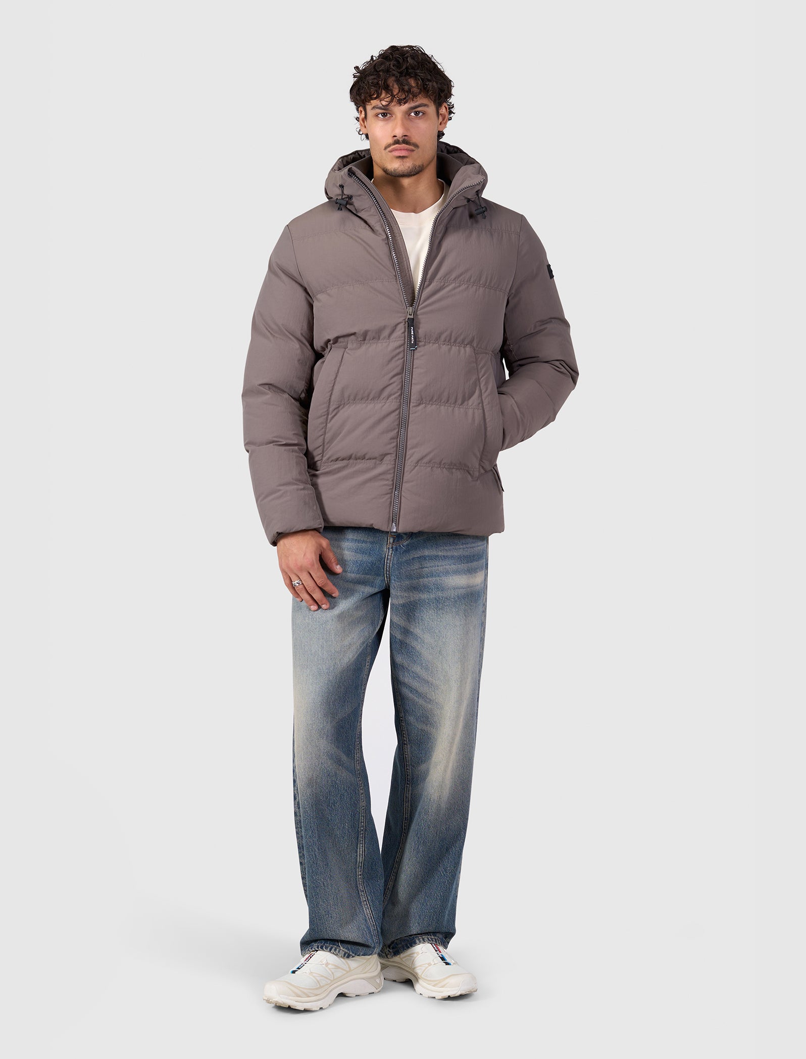 Puffer Jacket | Sand