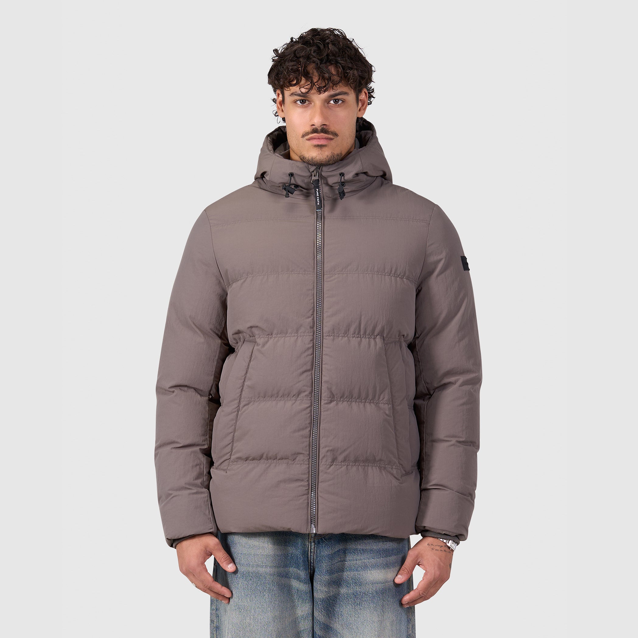 Puffer Jacket | Sand