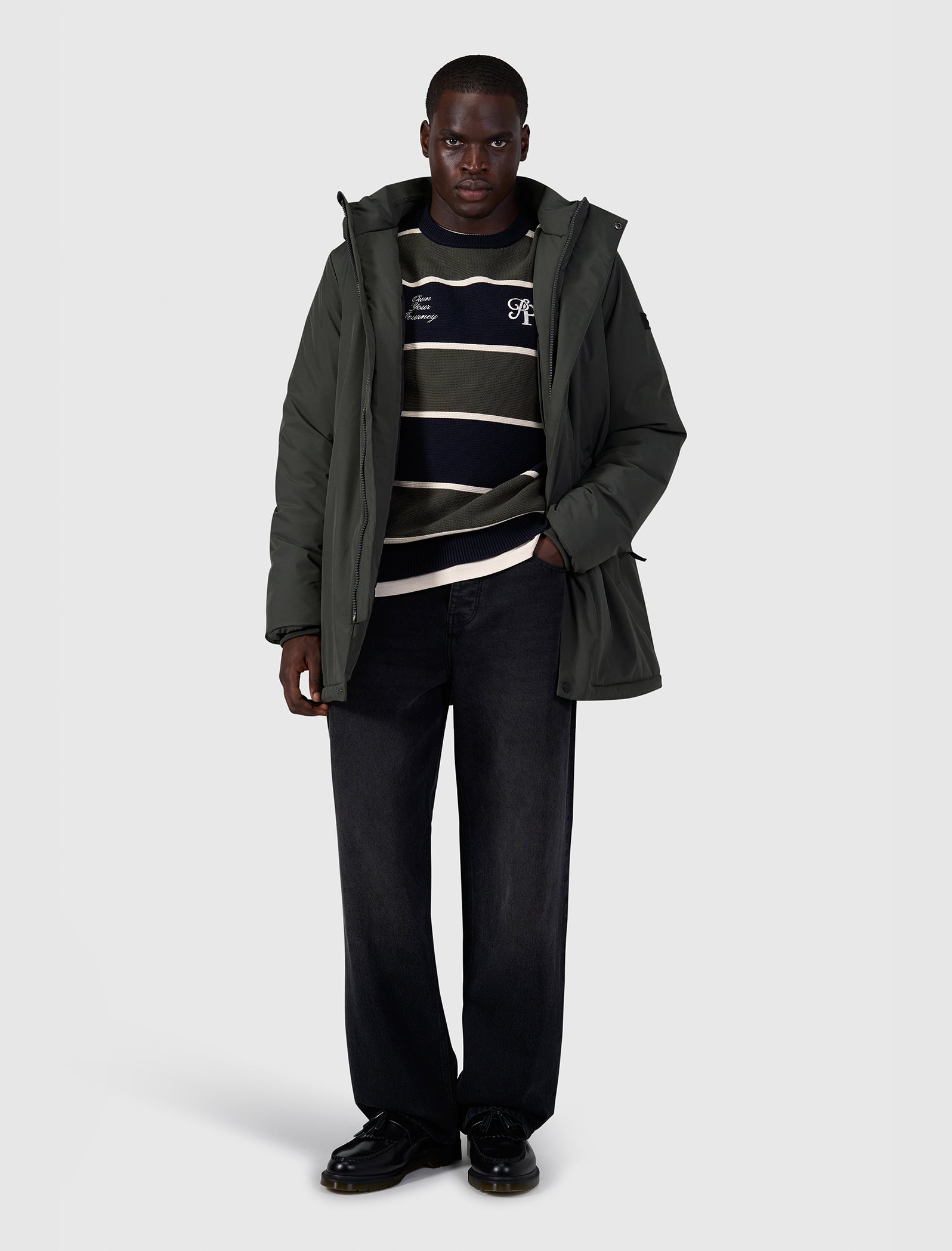 Active Flex Parka Jacket | Dark Army
