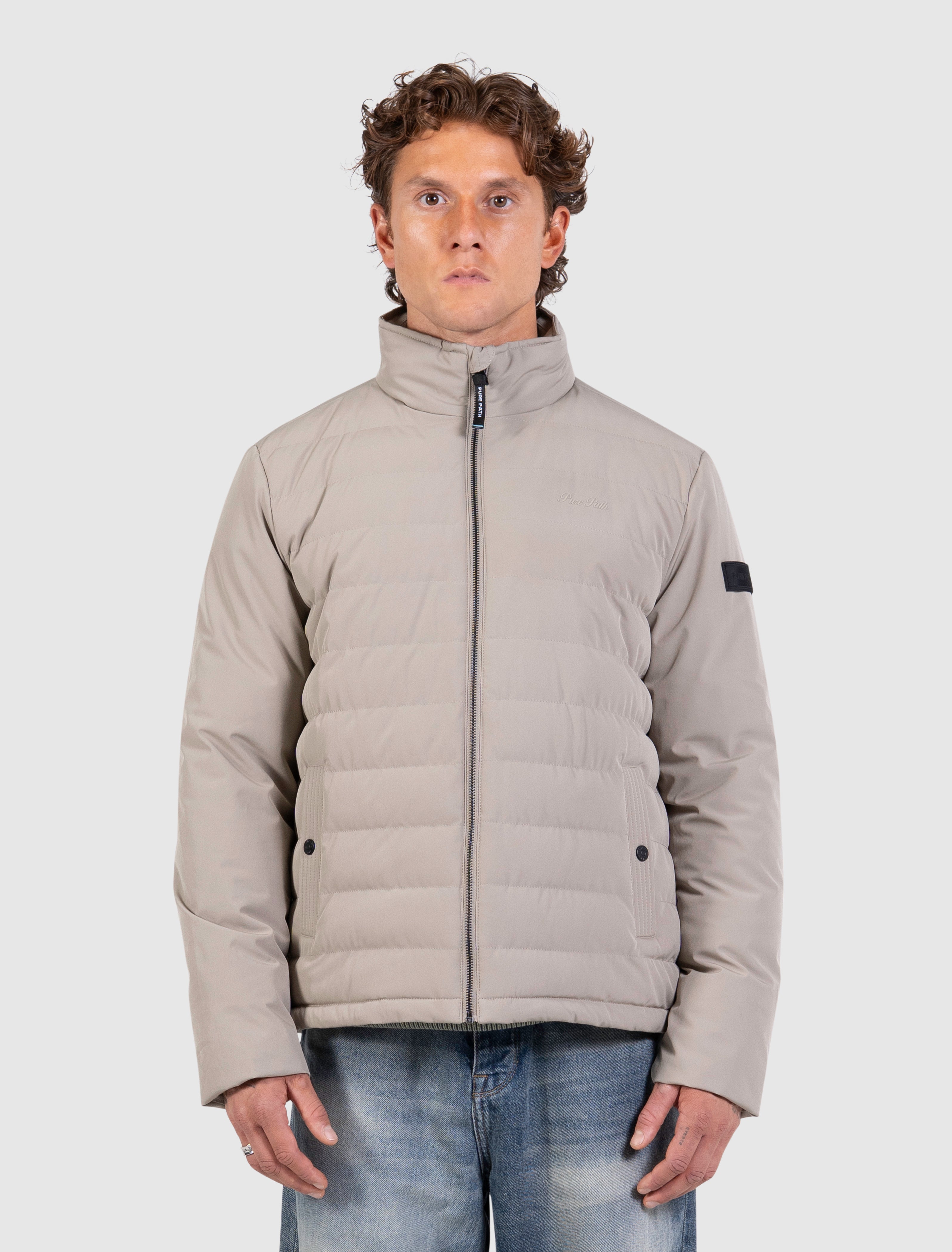 Padded Jacket | Sand