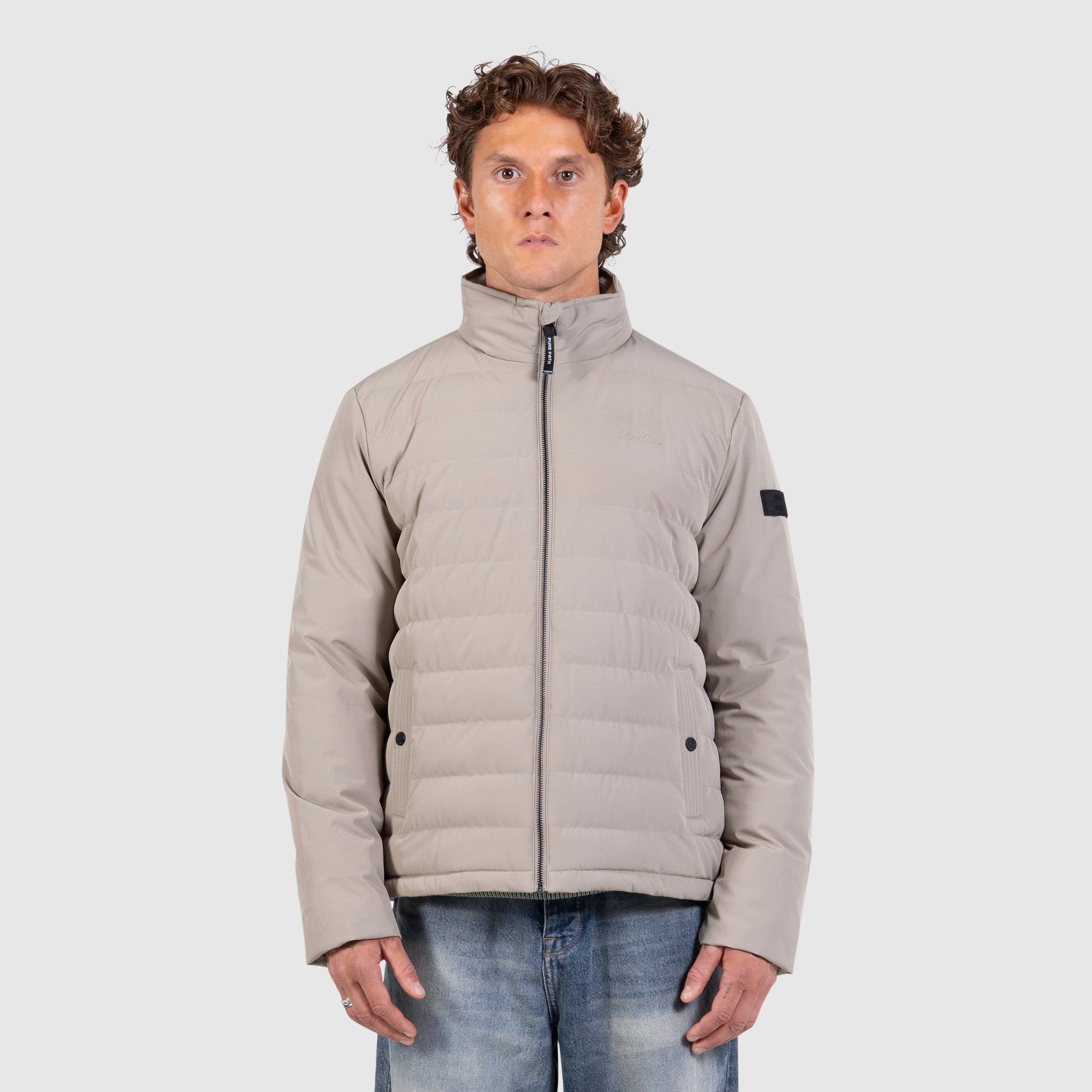 Padded Jacket | Sand