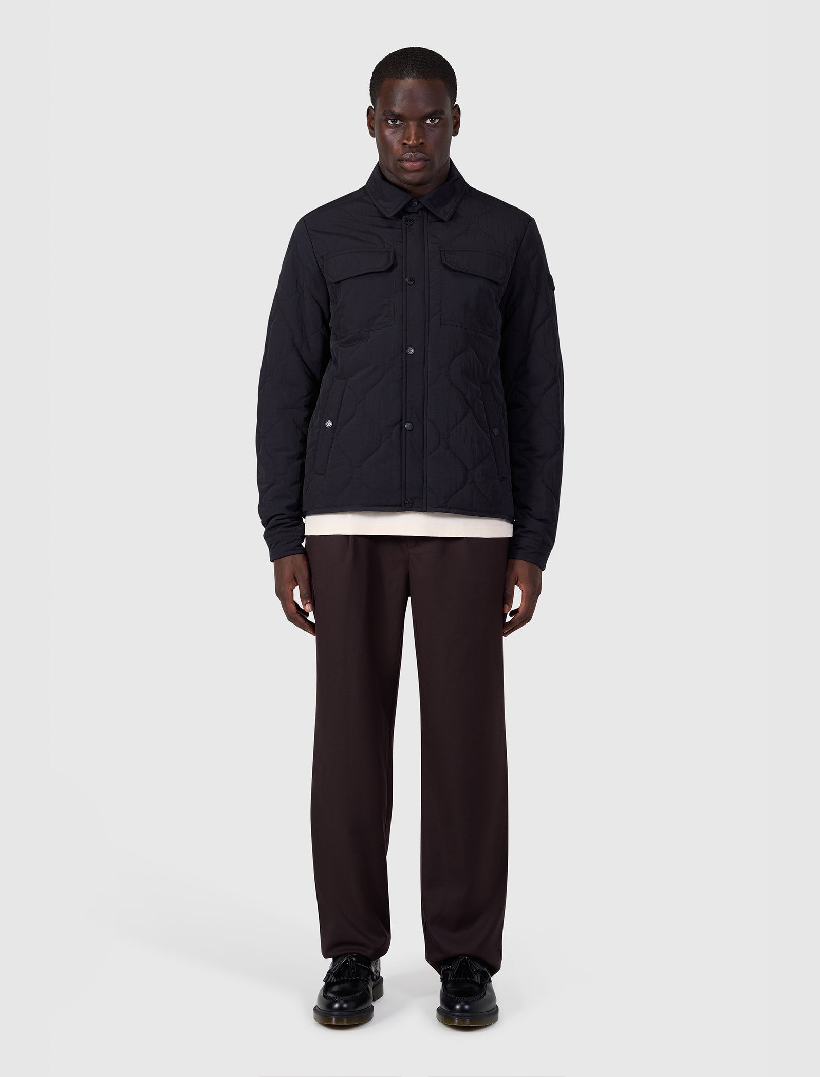 Quilted Jacket | Black