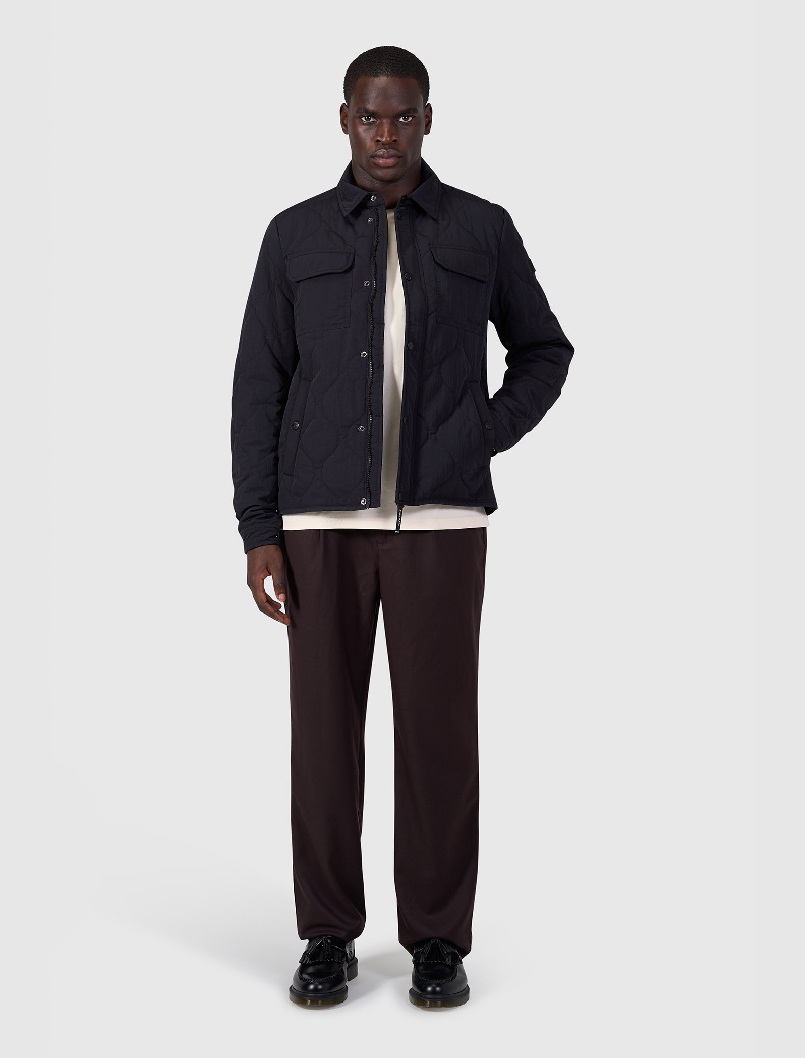 Quilted Jacket | Black