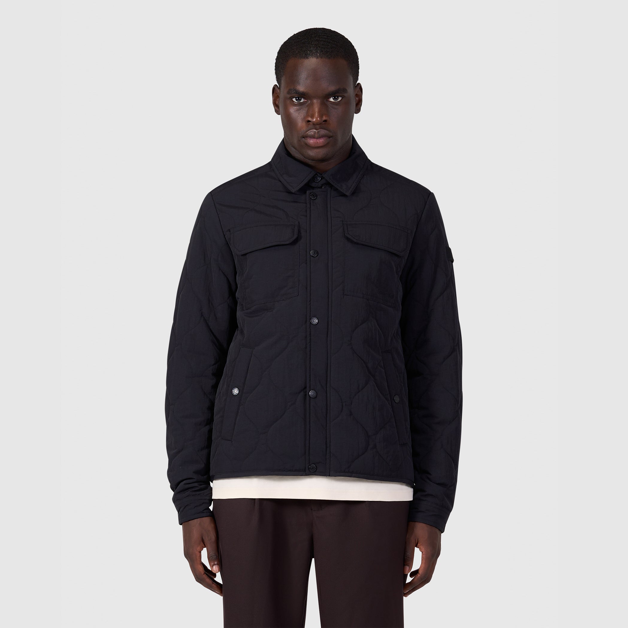 Quilted Jacket | Black