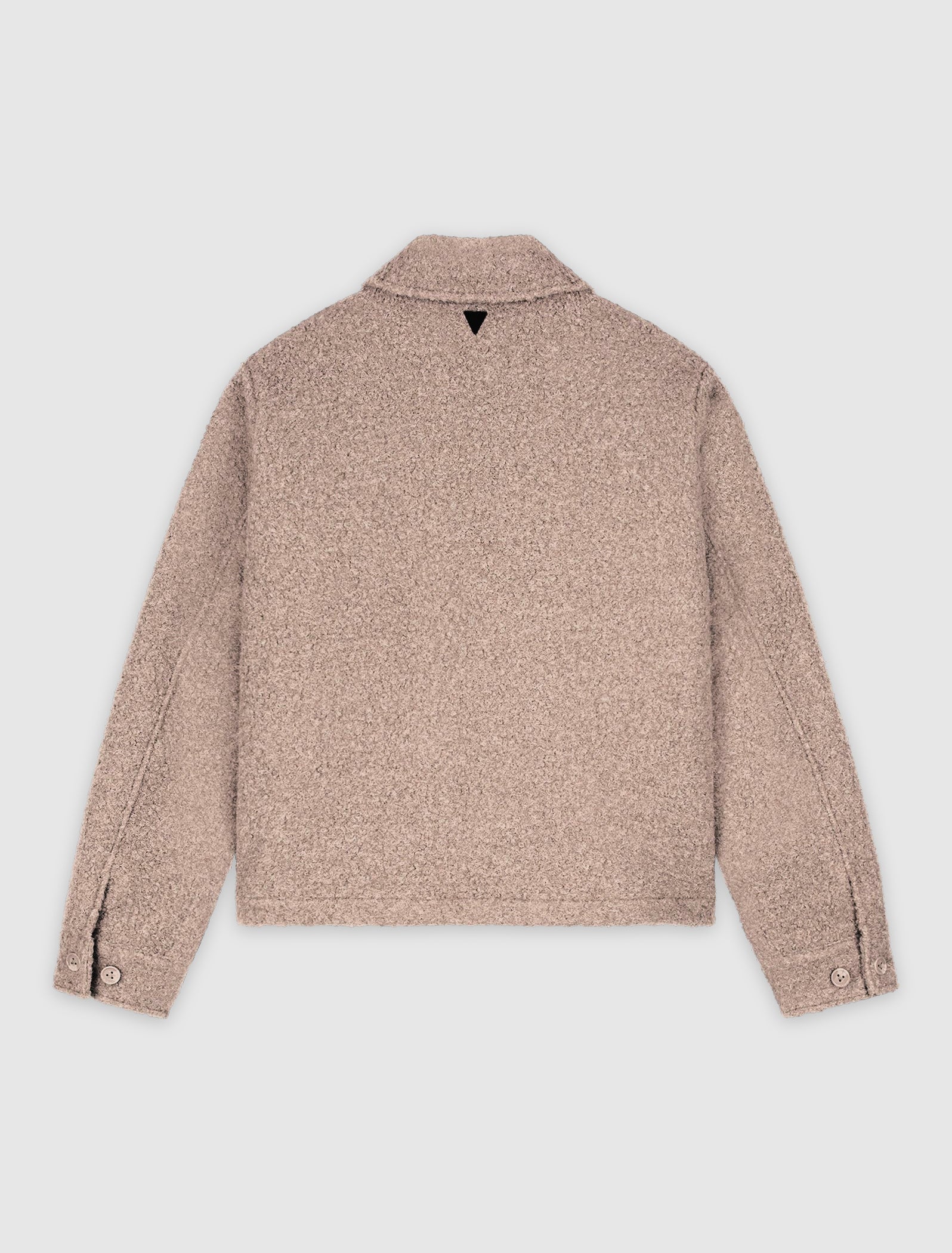 Initials Teddy Jacket | Taupe