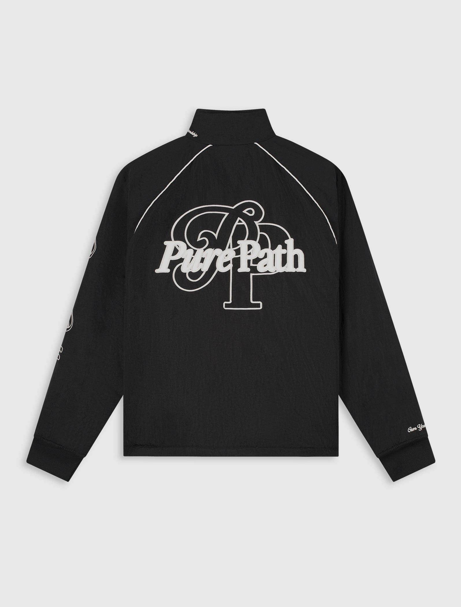 Rooted By Friendship Bomber Jacket | Black