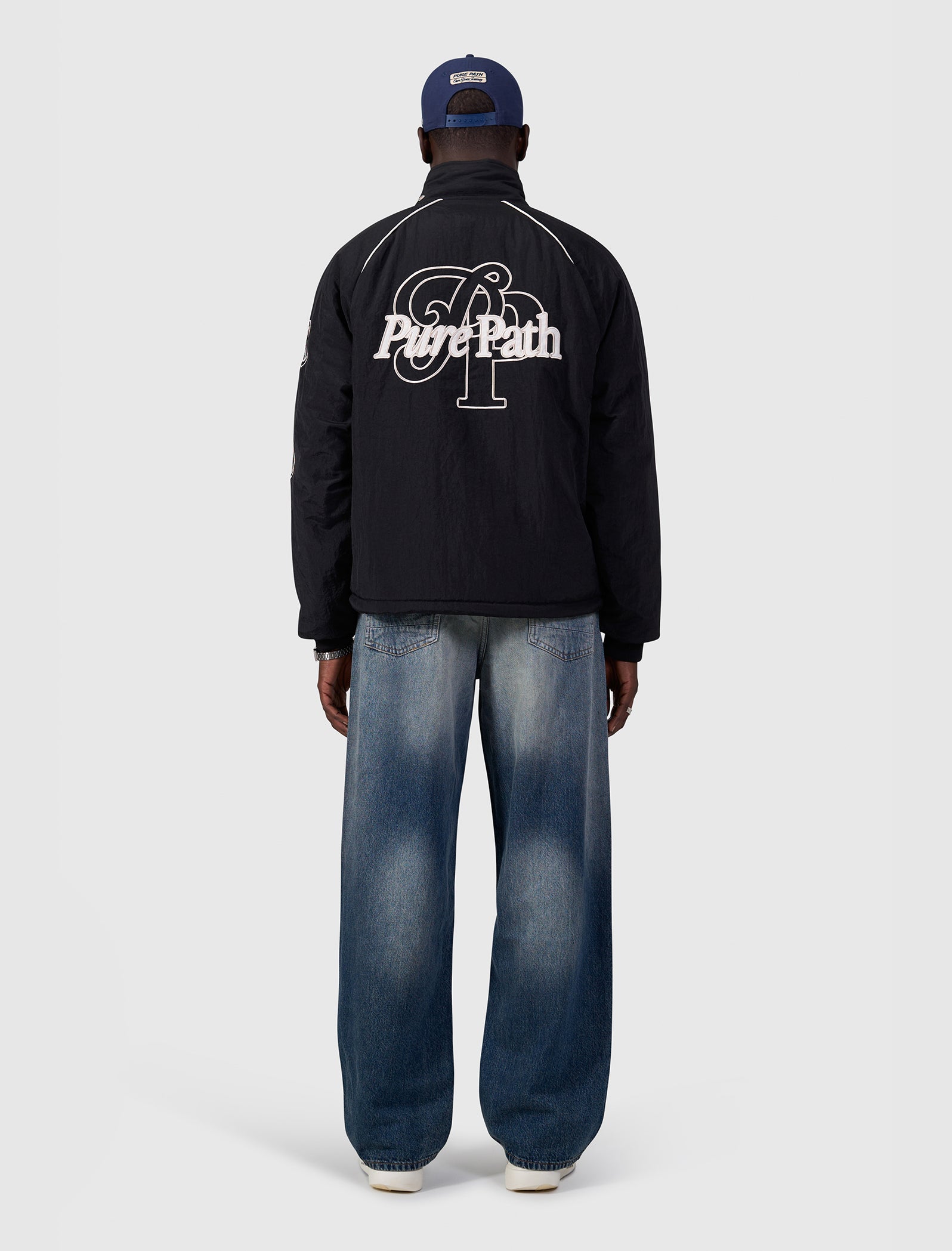 Rooted By Friendship Bomber Jacket | Black
