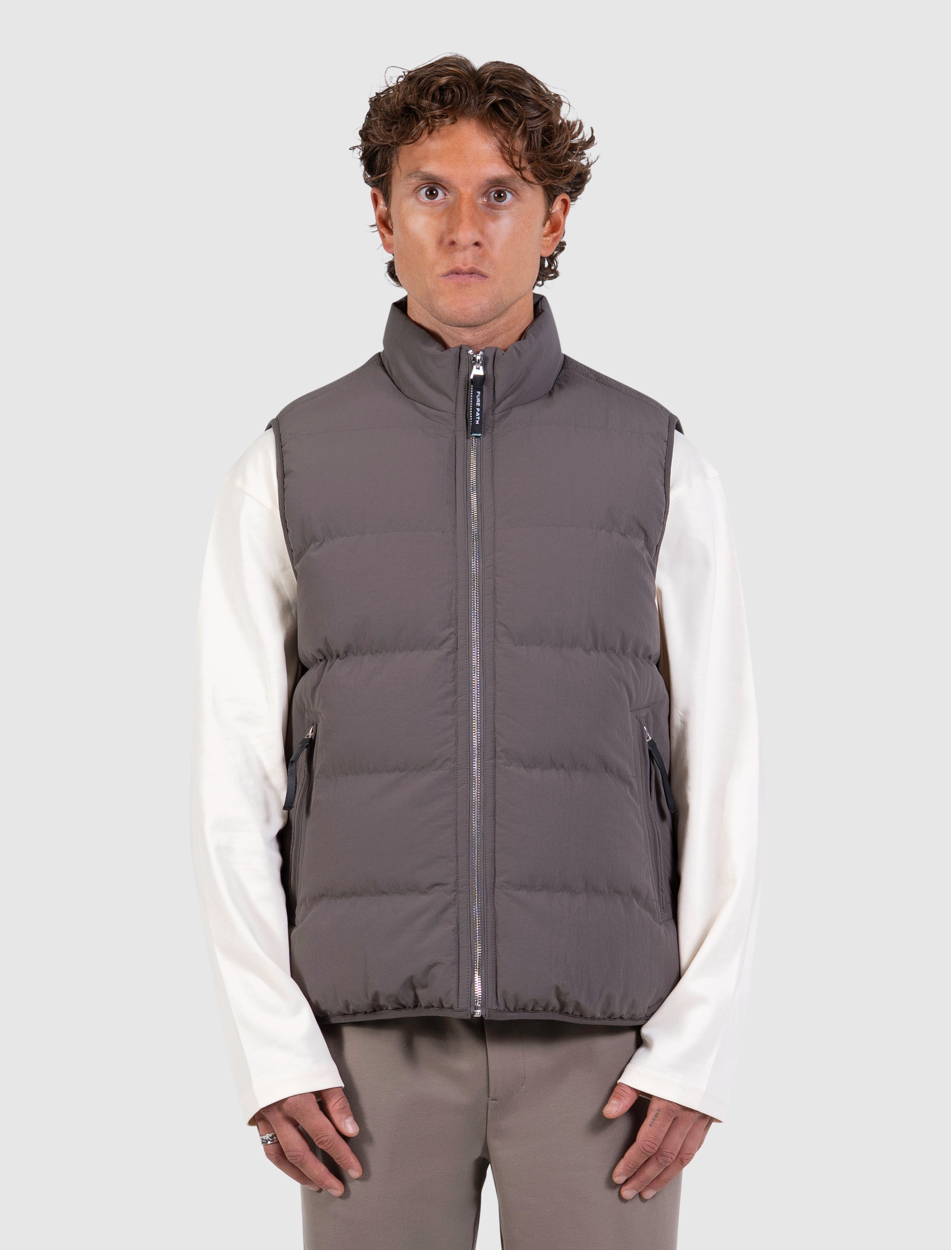 Puffer Bodywarmer | Sand