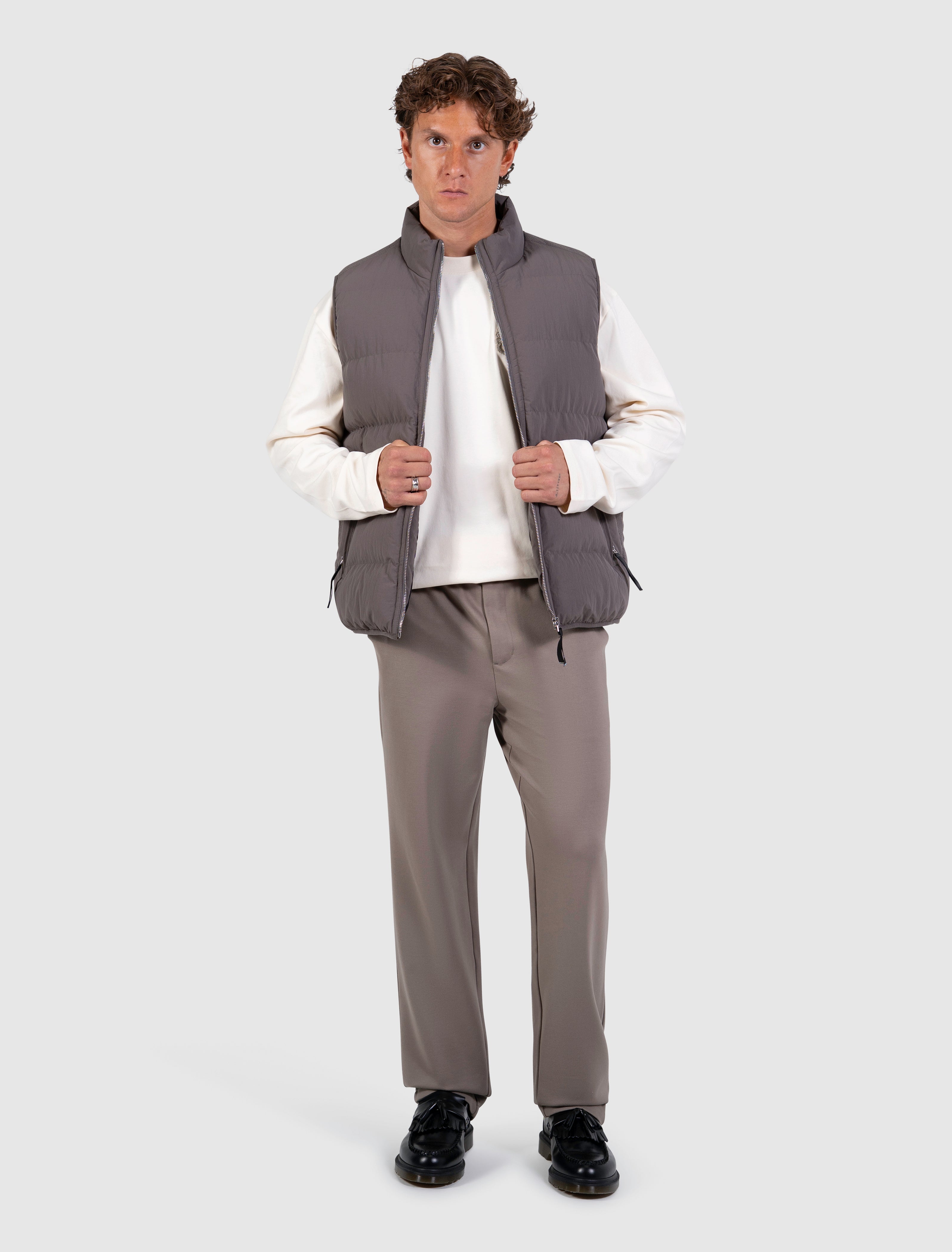 Puffer Bodywarmer | Sand