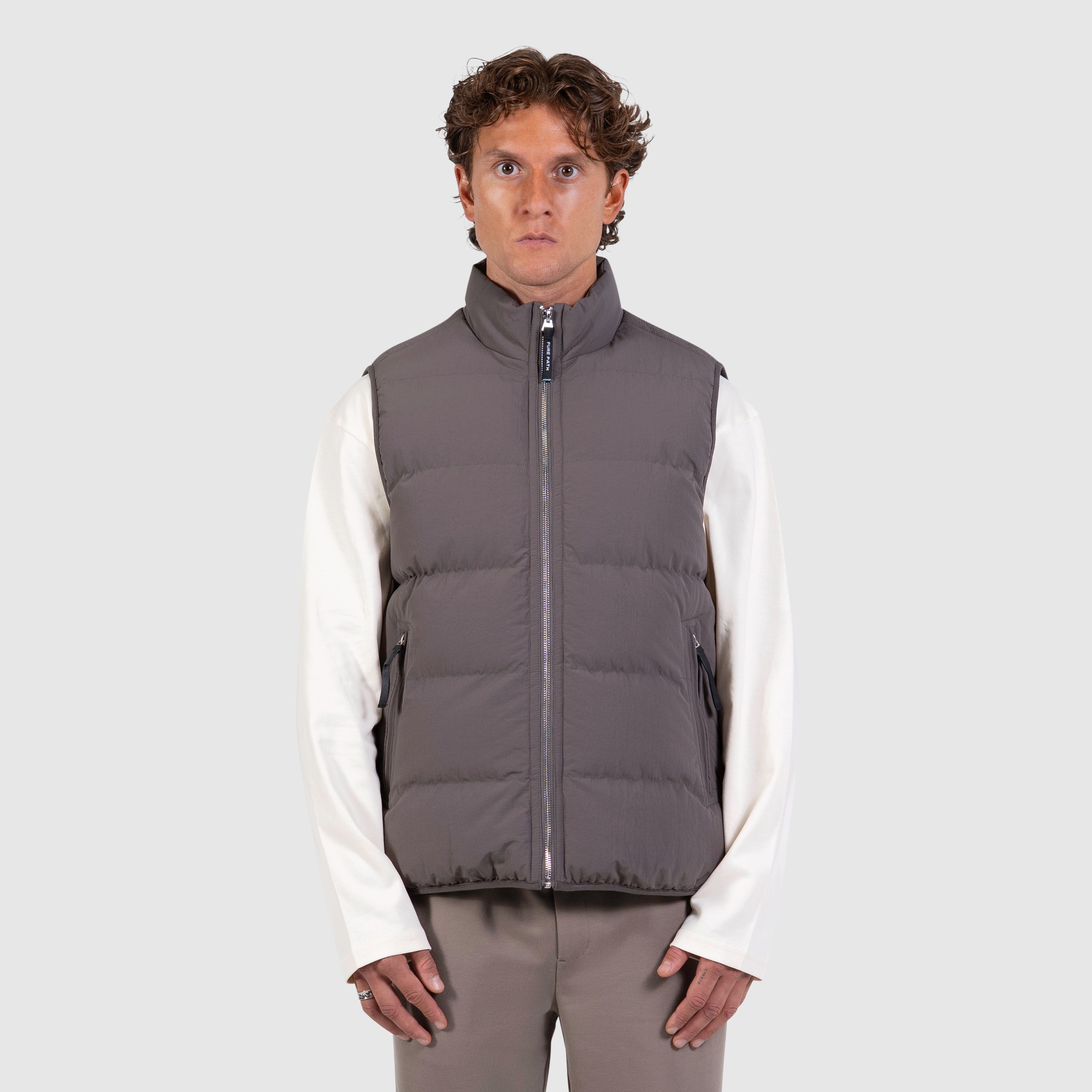 Puffer Bodywarmer | Sand