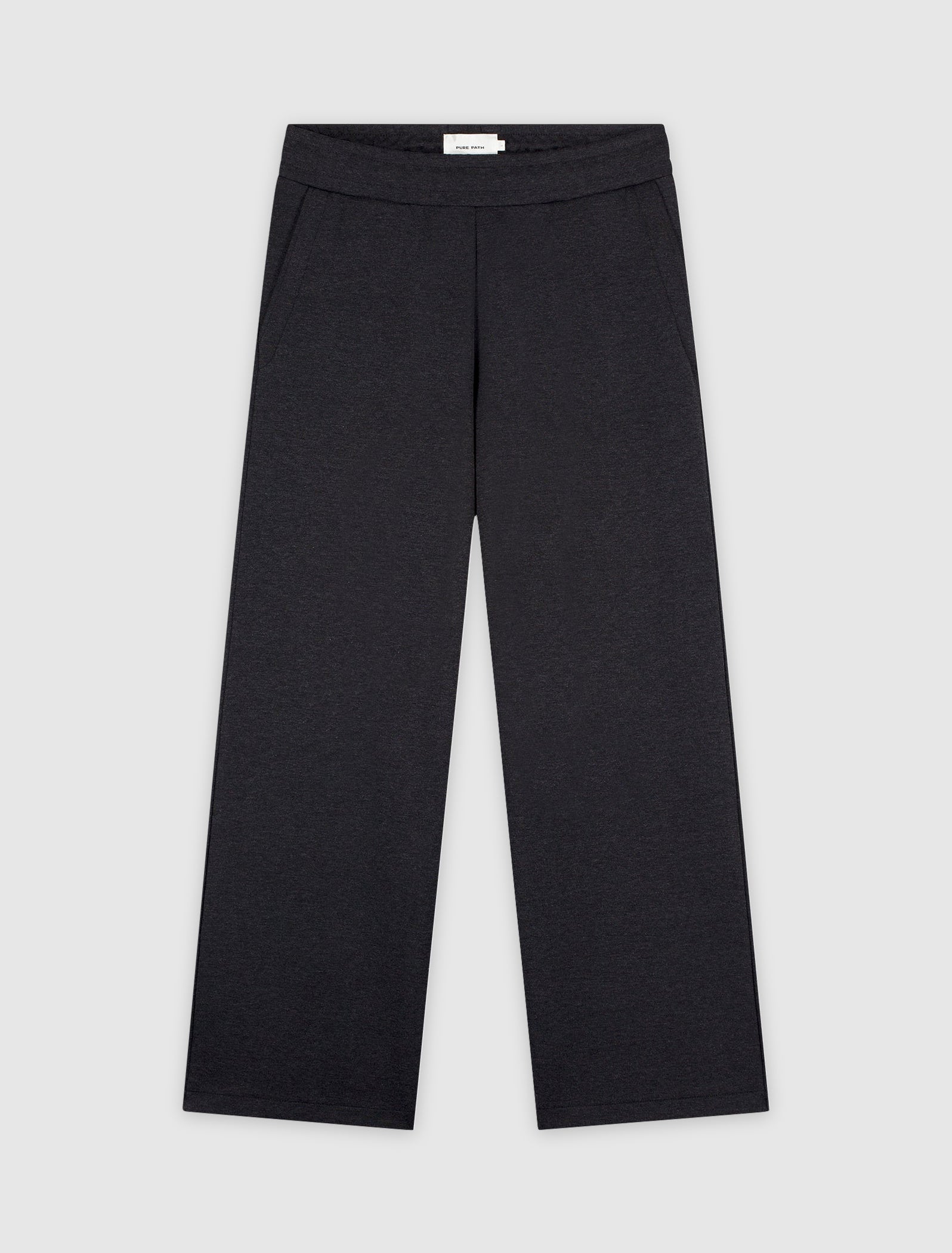 Initials Interlock Sweatpants | Black