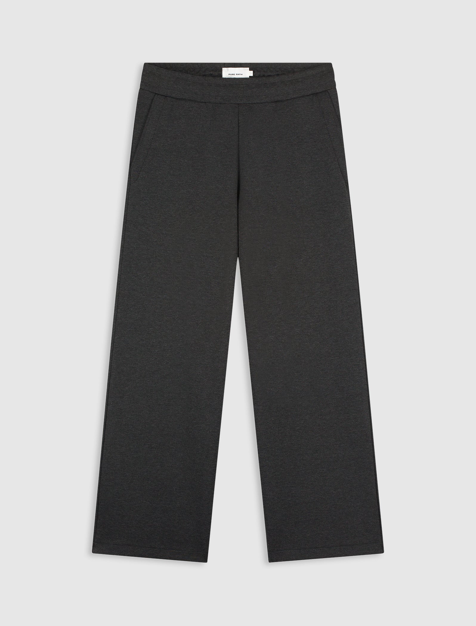 Initials Interlock Sweatpants | Black