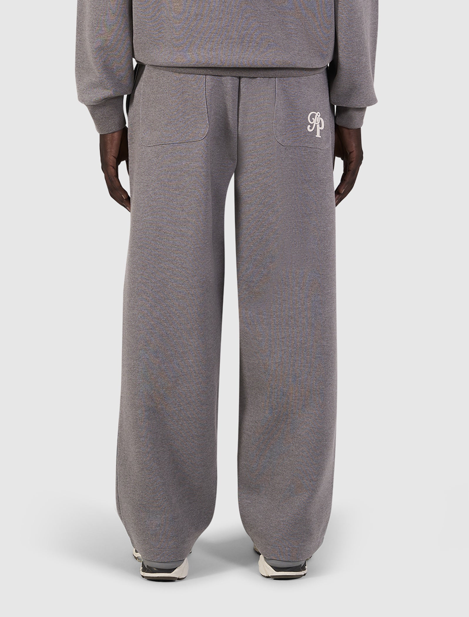 Initials Interlock Sweatpants | Brown