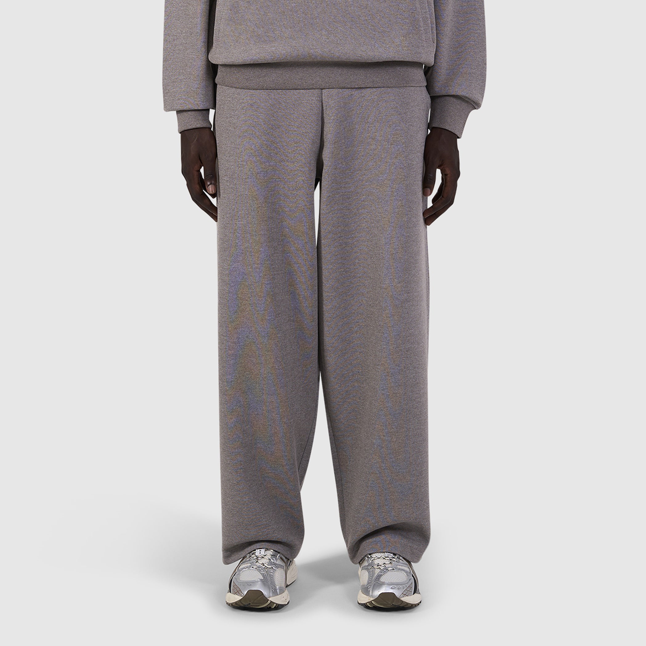 Initials Interlock Sweatpants | Brown