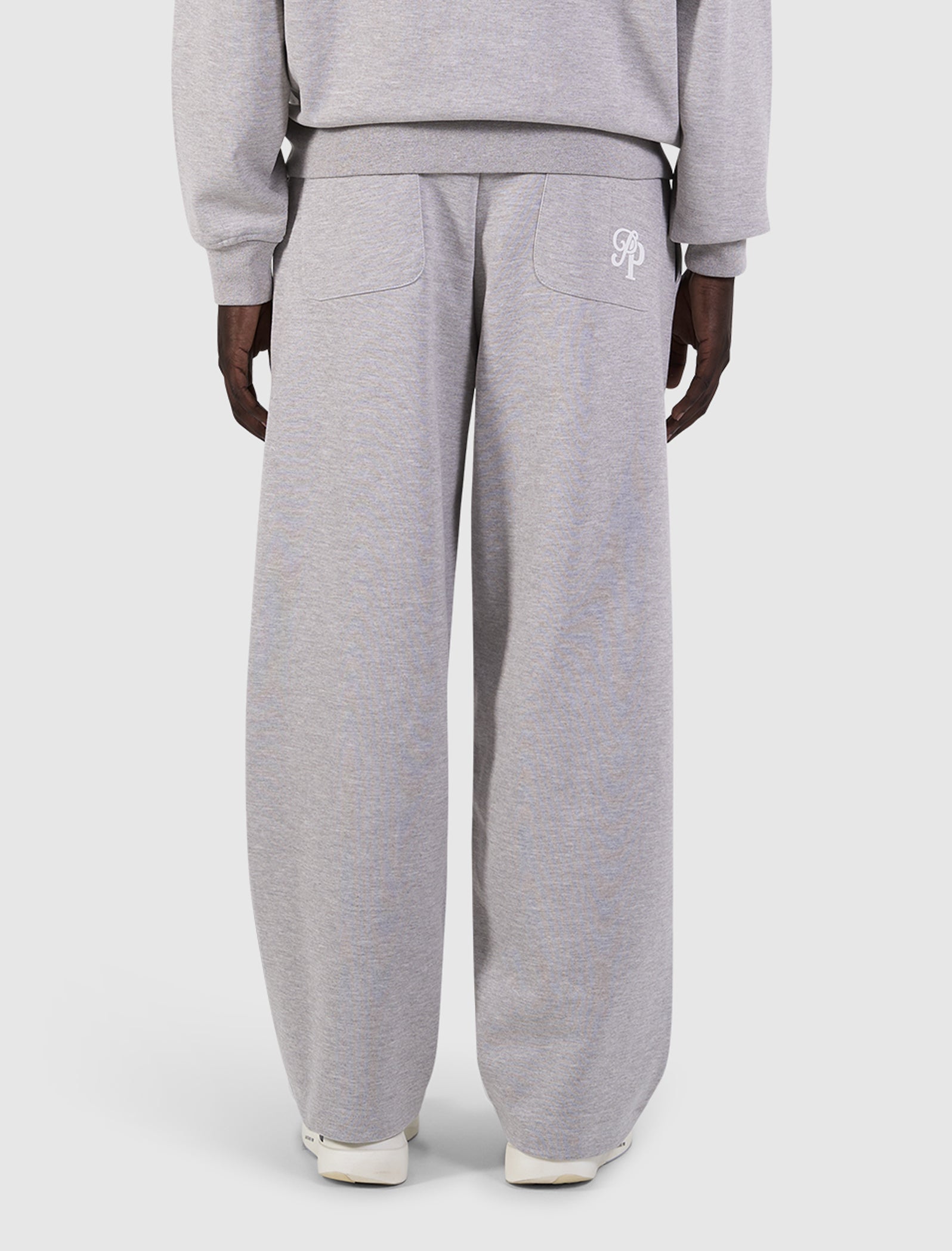 Initials Interlock Sweatpants | Taupe
