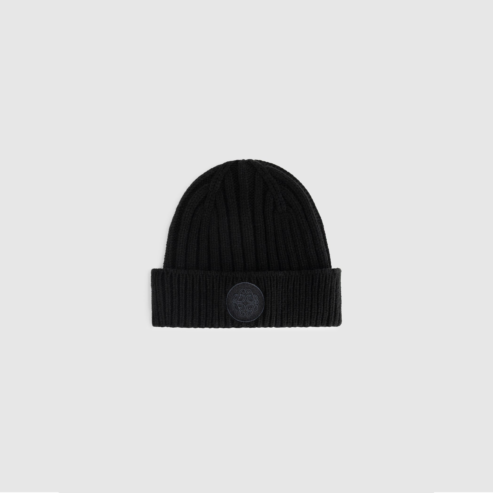 Emblem Beanie | Black