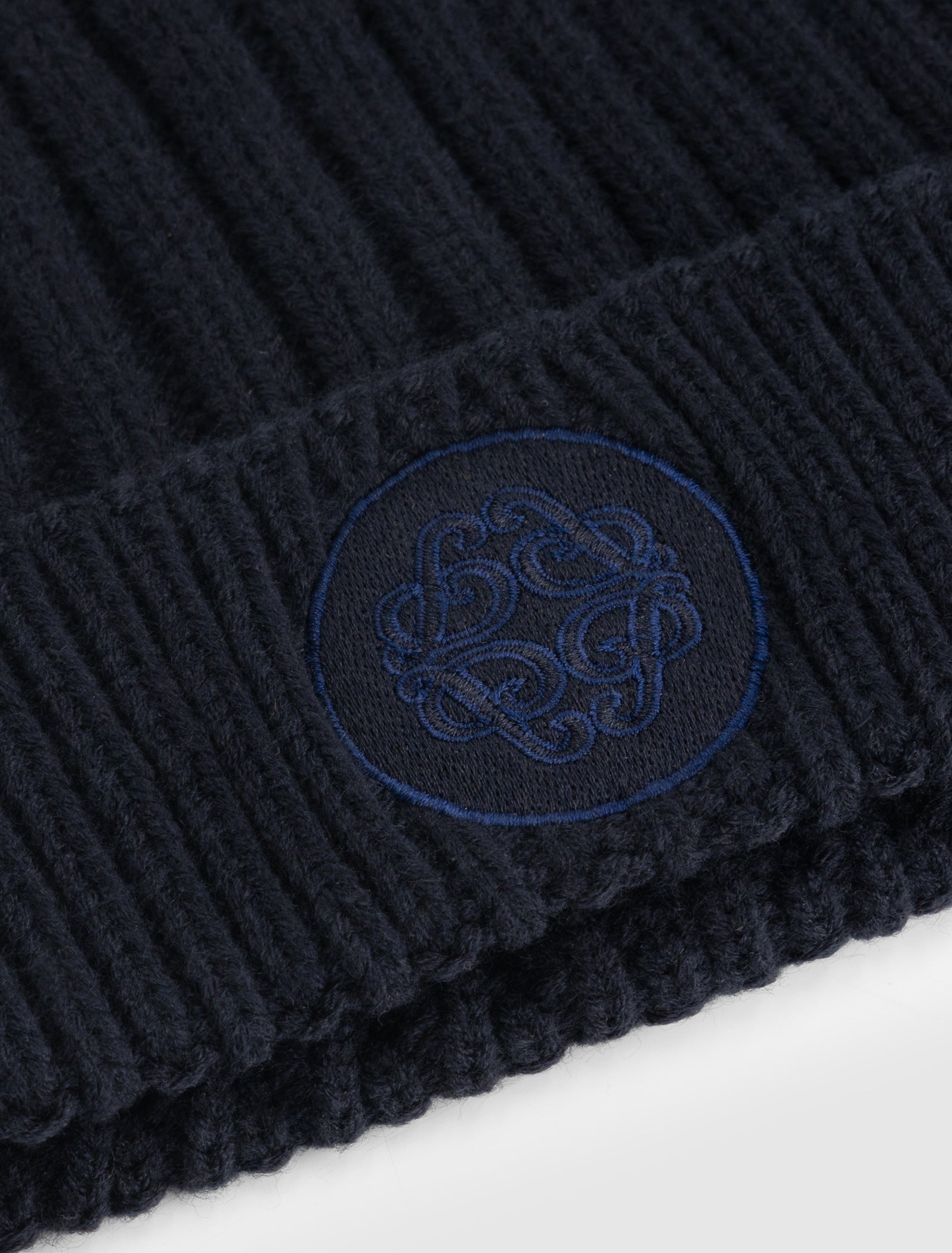 Emblem Beanie | Dark Navy