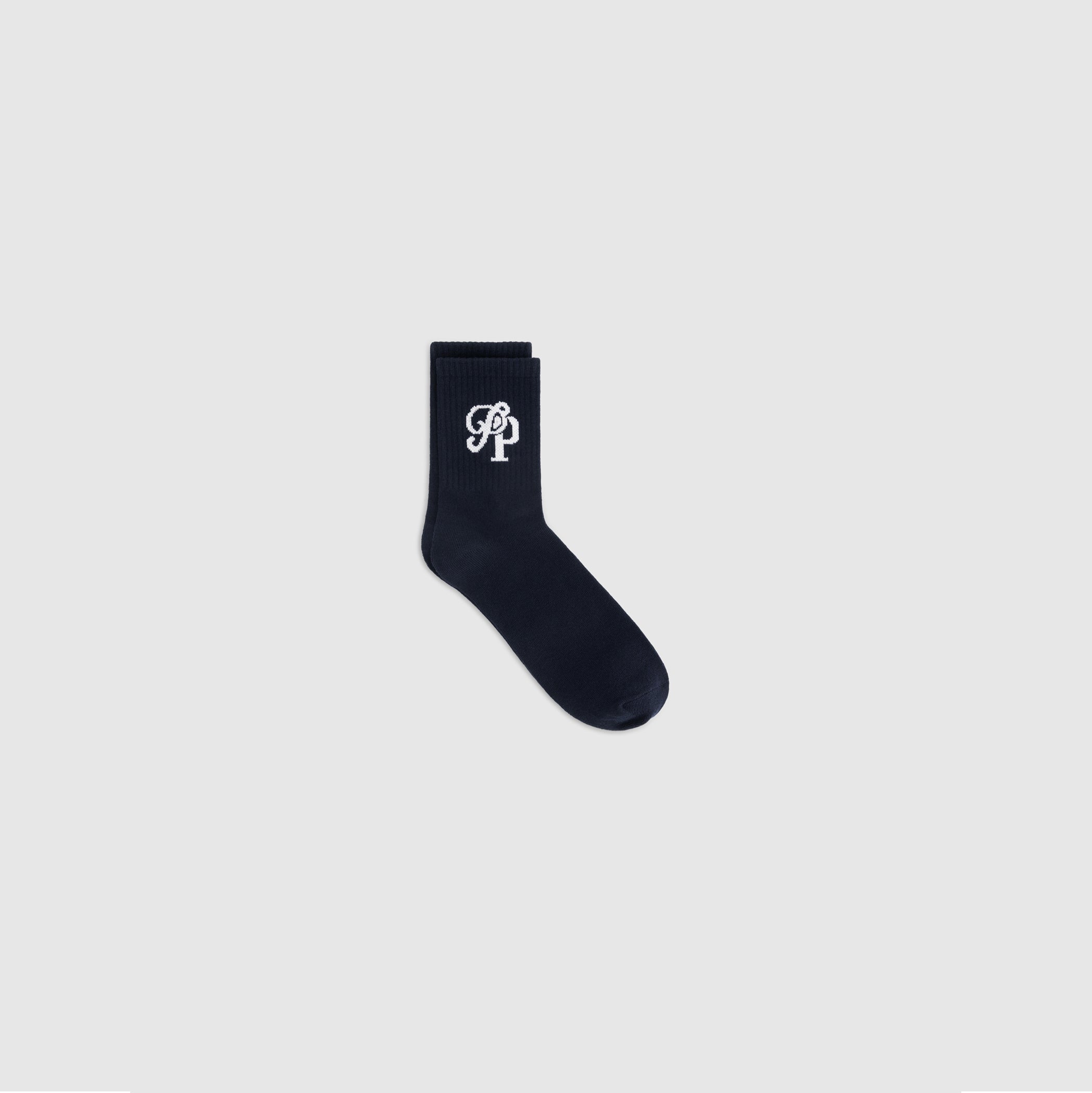 Initials Socks | Dark Navy