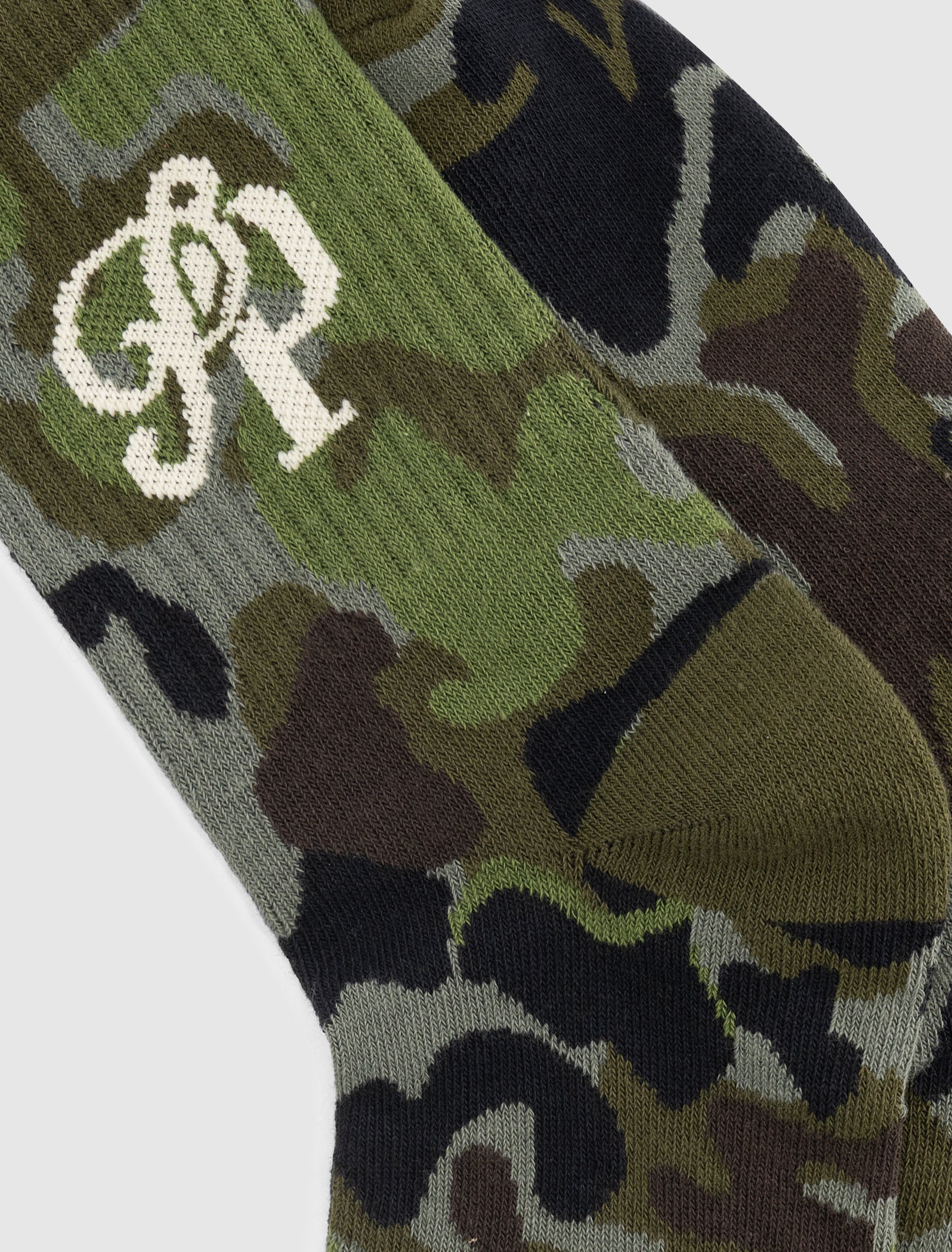 Camouflage Initials Socks | Camouflage