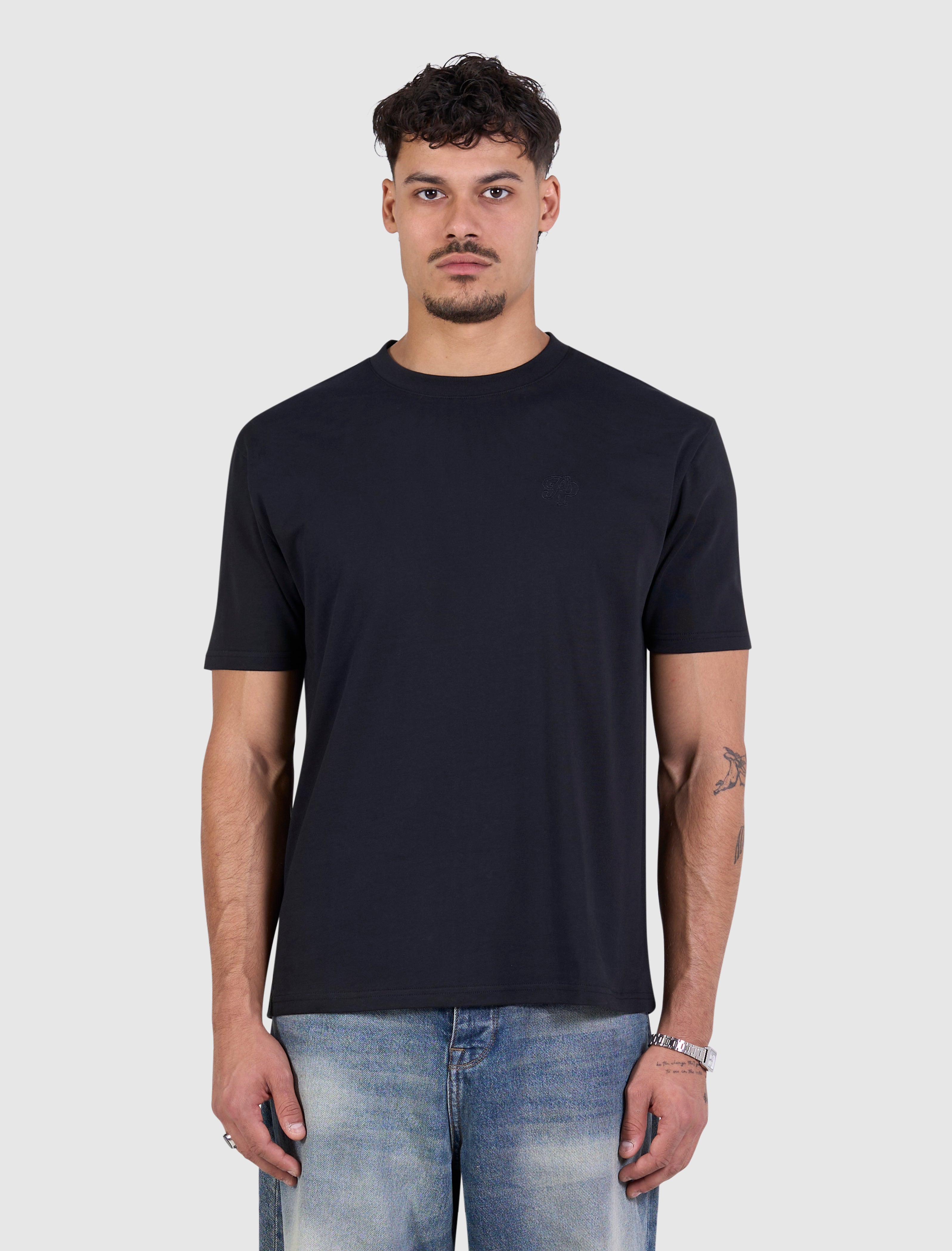 Essentials Initials T-shirt | Black