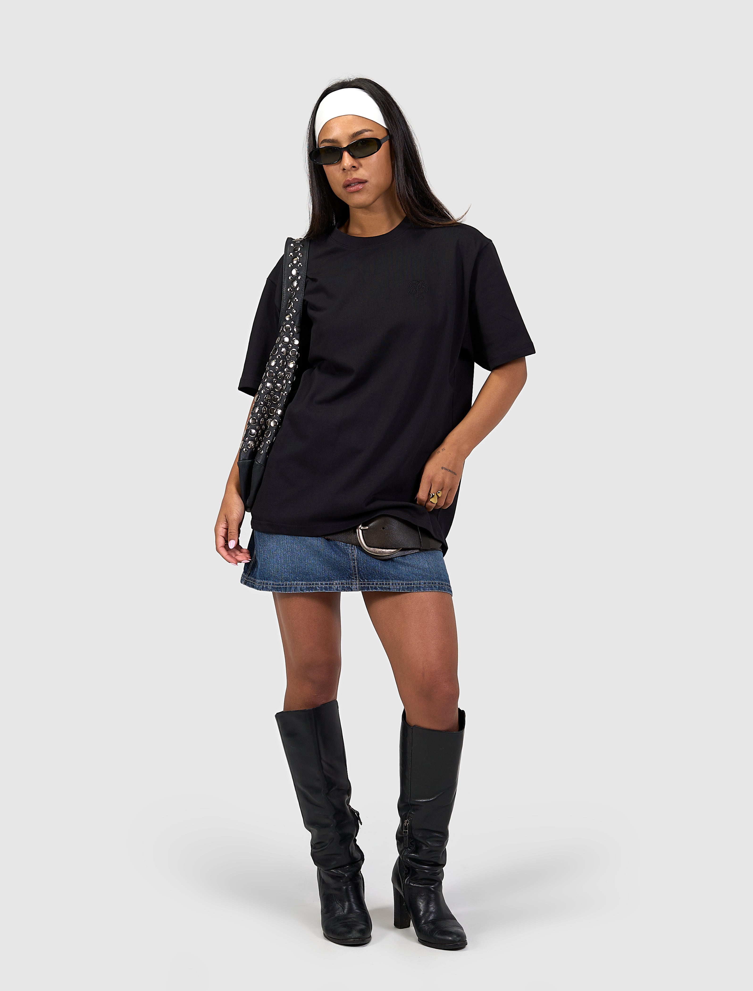 Essentials Initials T-shirt | Black
