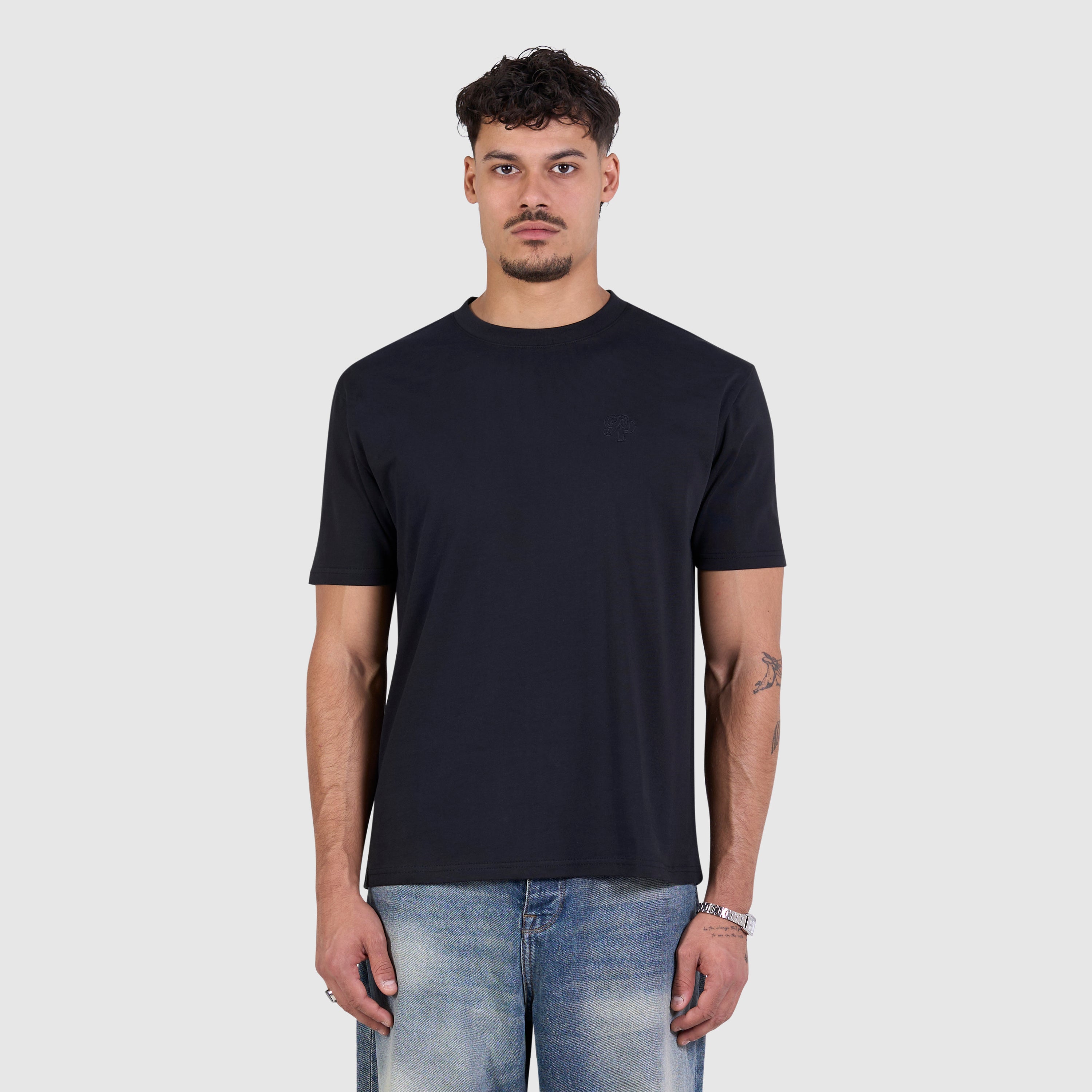 Essentials Initials T-shirt | Black