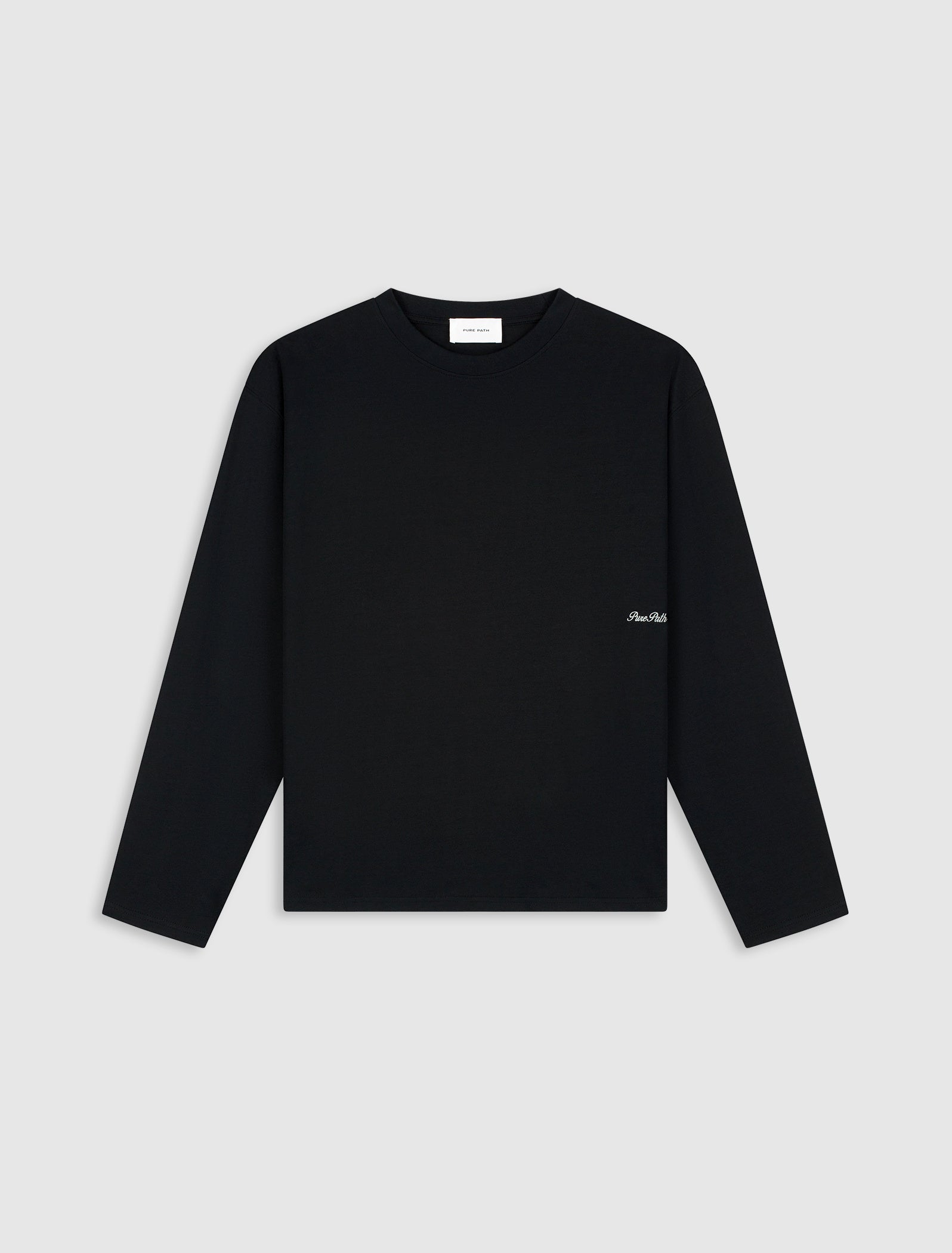 Society Longsleeve T-shirt | Black