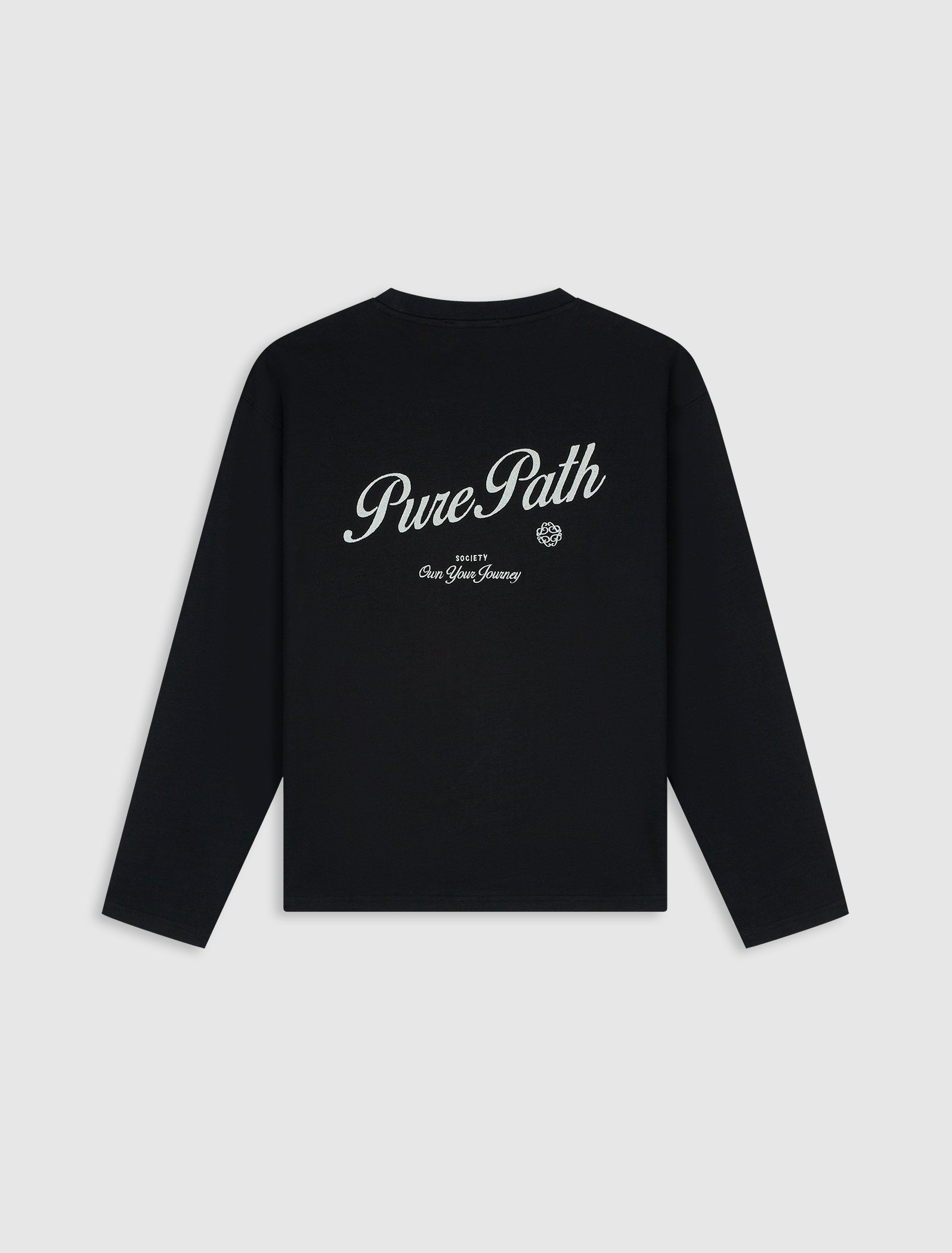 Society Longsleeve T-shirt | Black