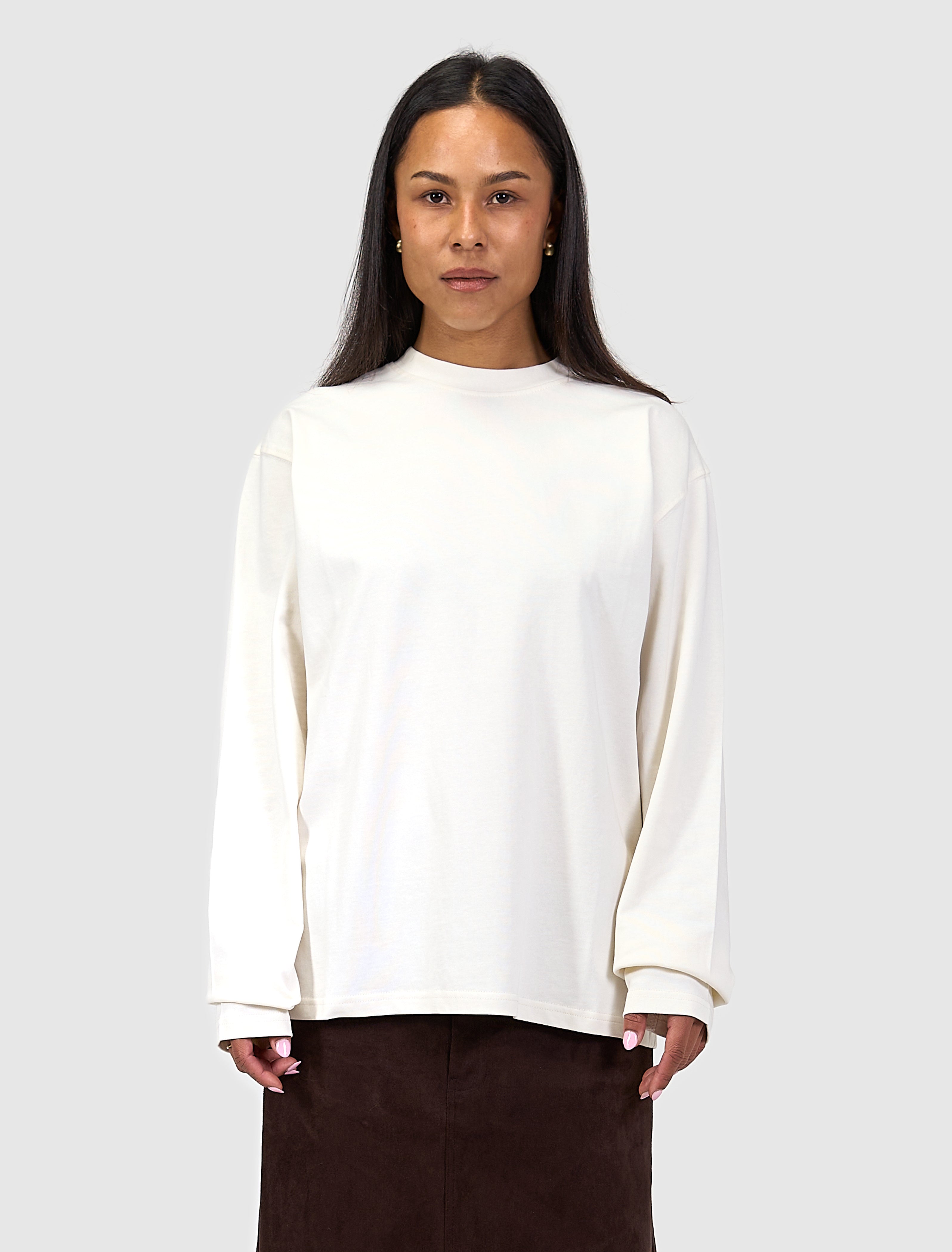 Society Longsleeve T-shirt | Off White