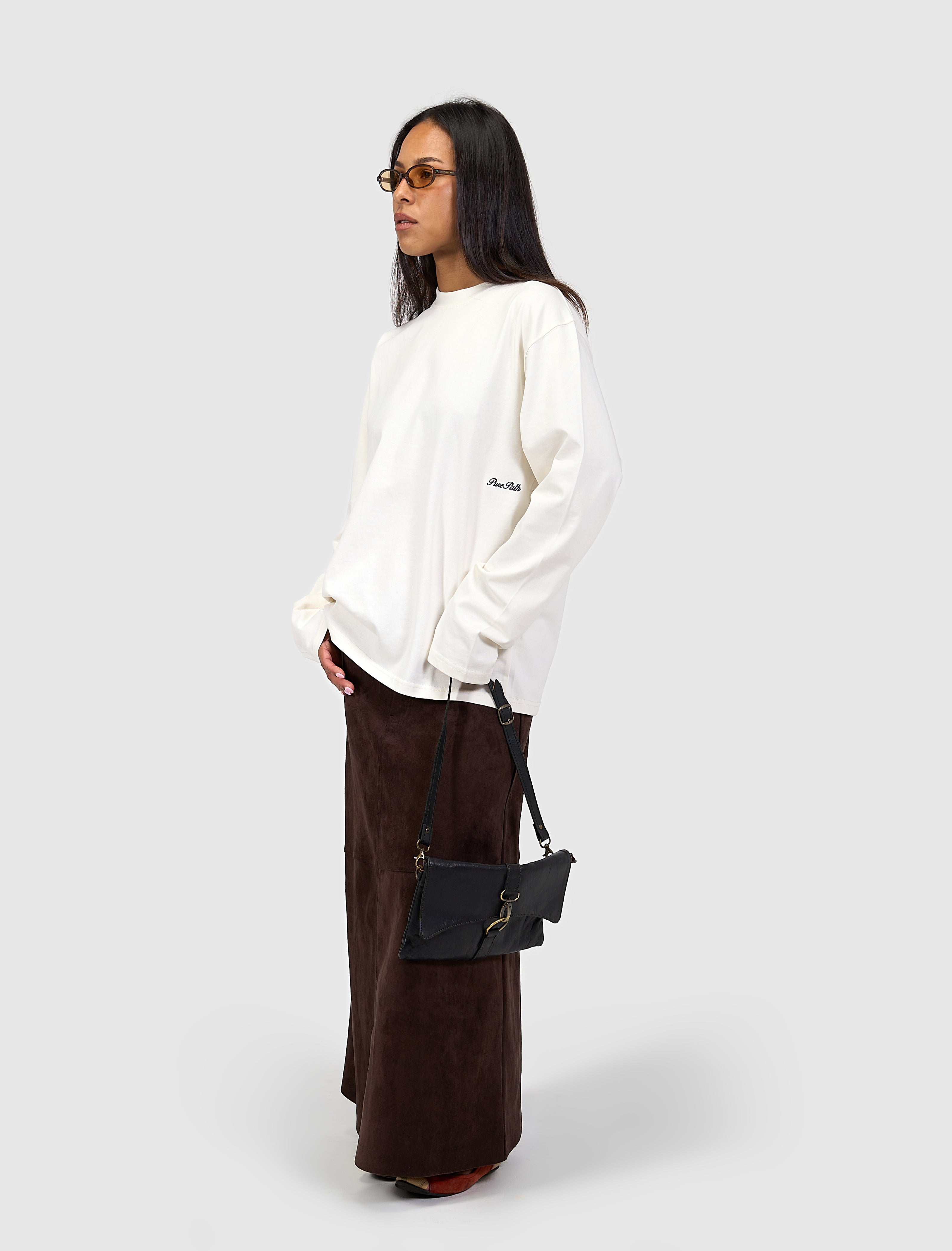Society Longsleeve T-shirt | Off White