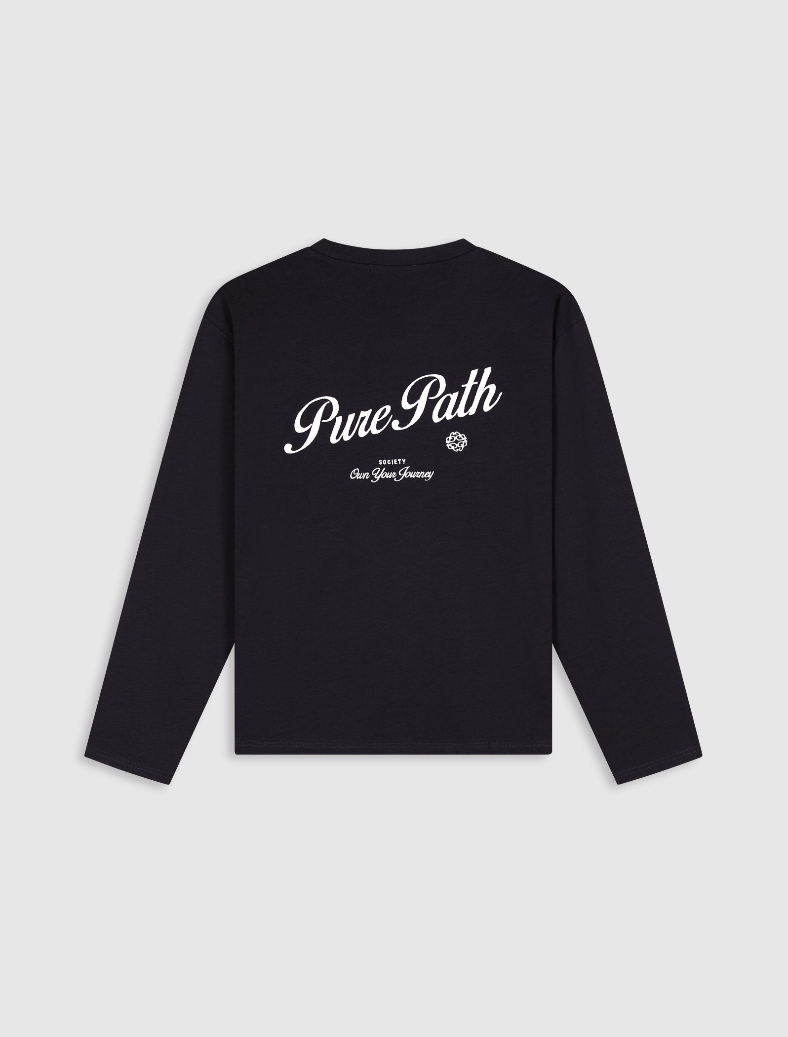 Society Longsleeve T-shirt | Dark Brown
