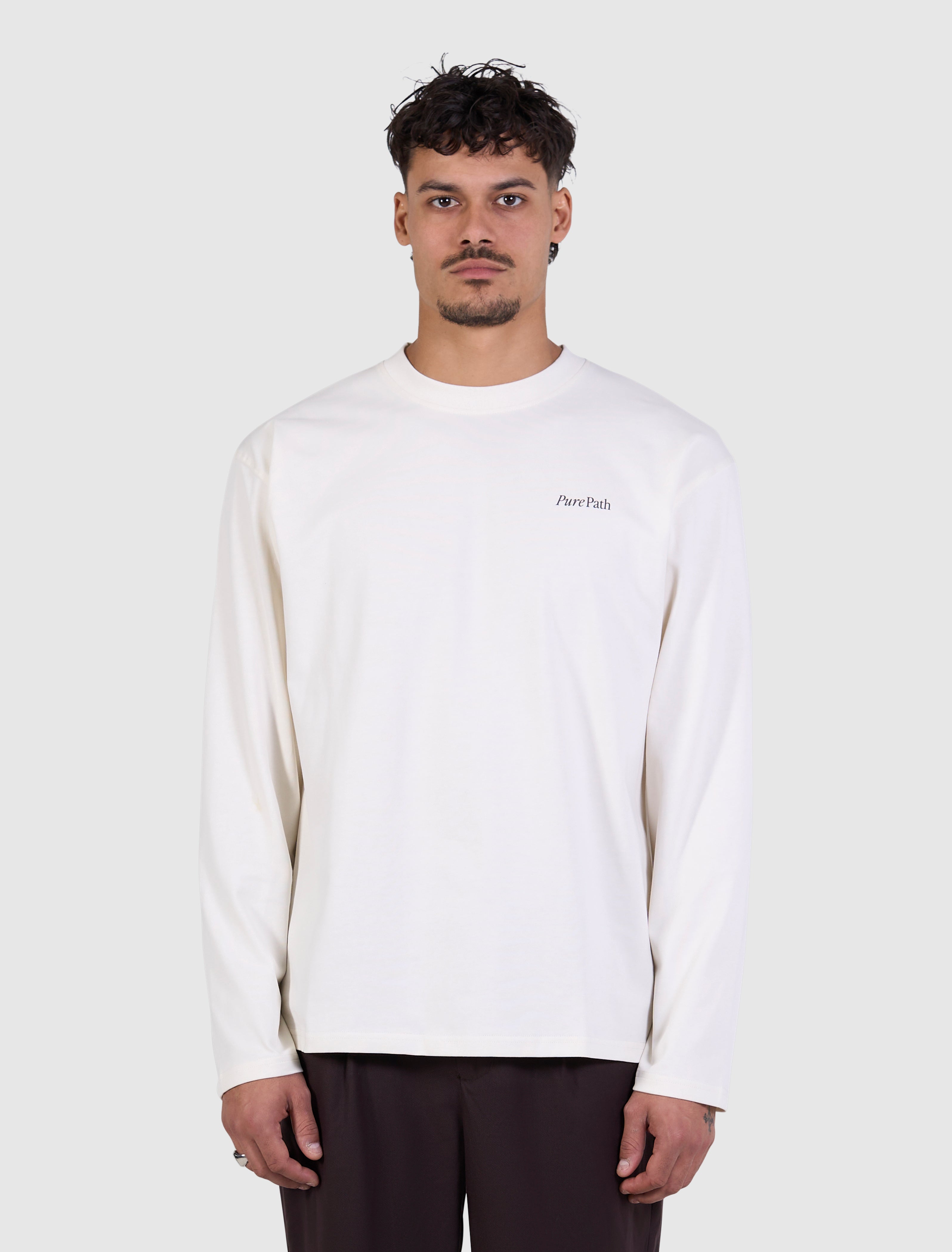 Mirror Logo Longsleeve T-shirt | Off White