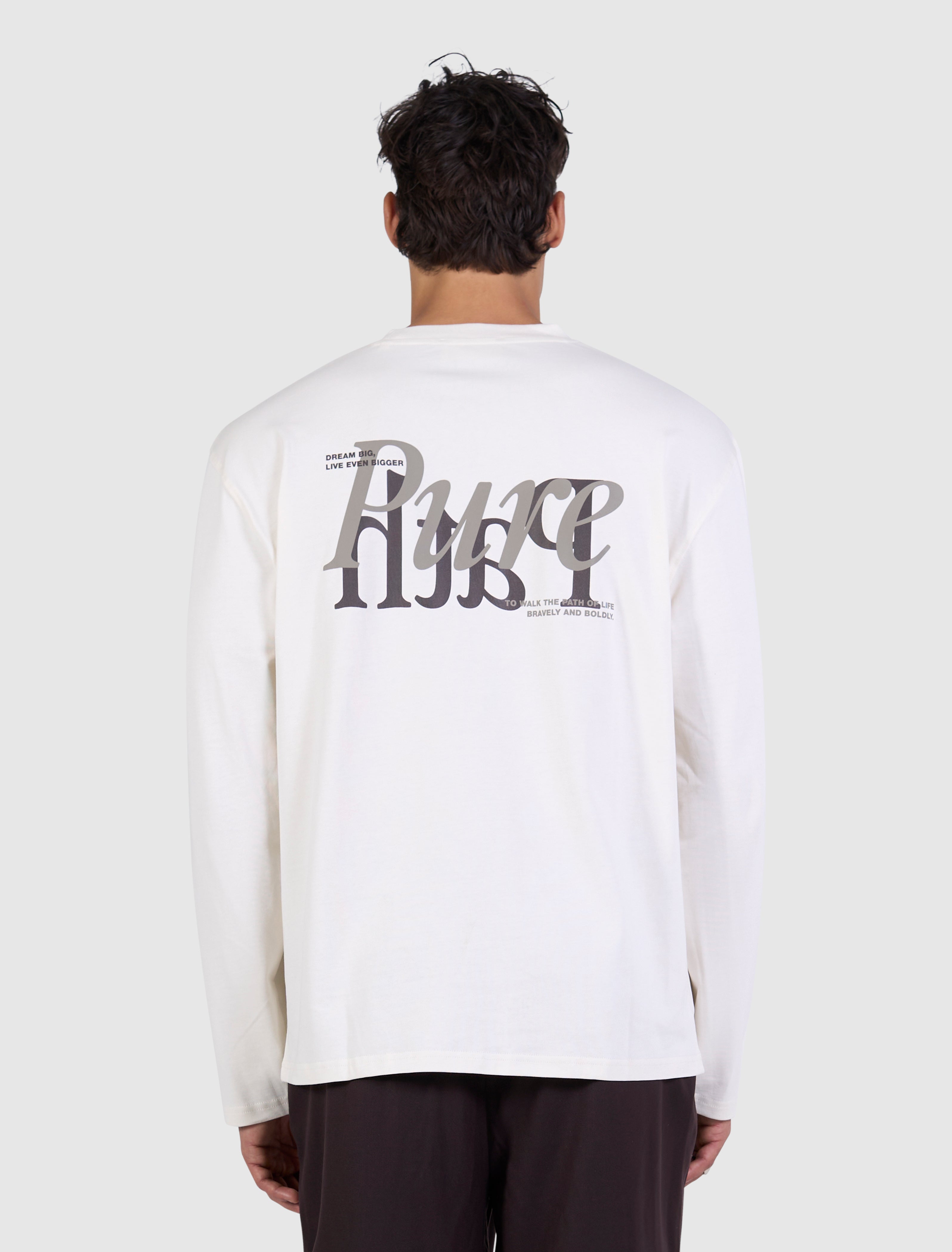 Mirror Logo Longsleeve T-shirt | Off White
