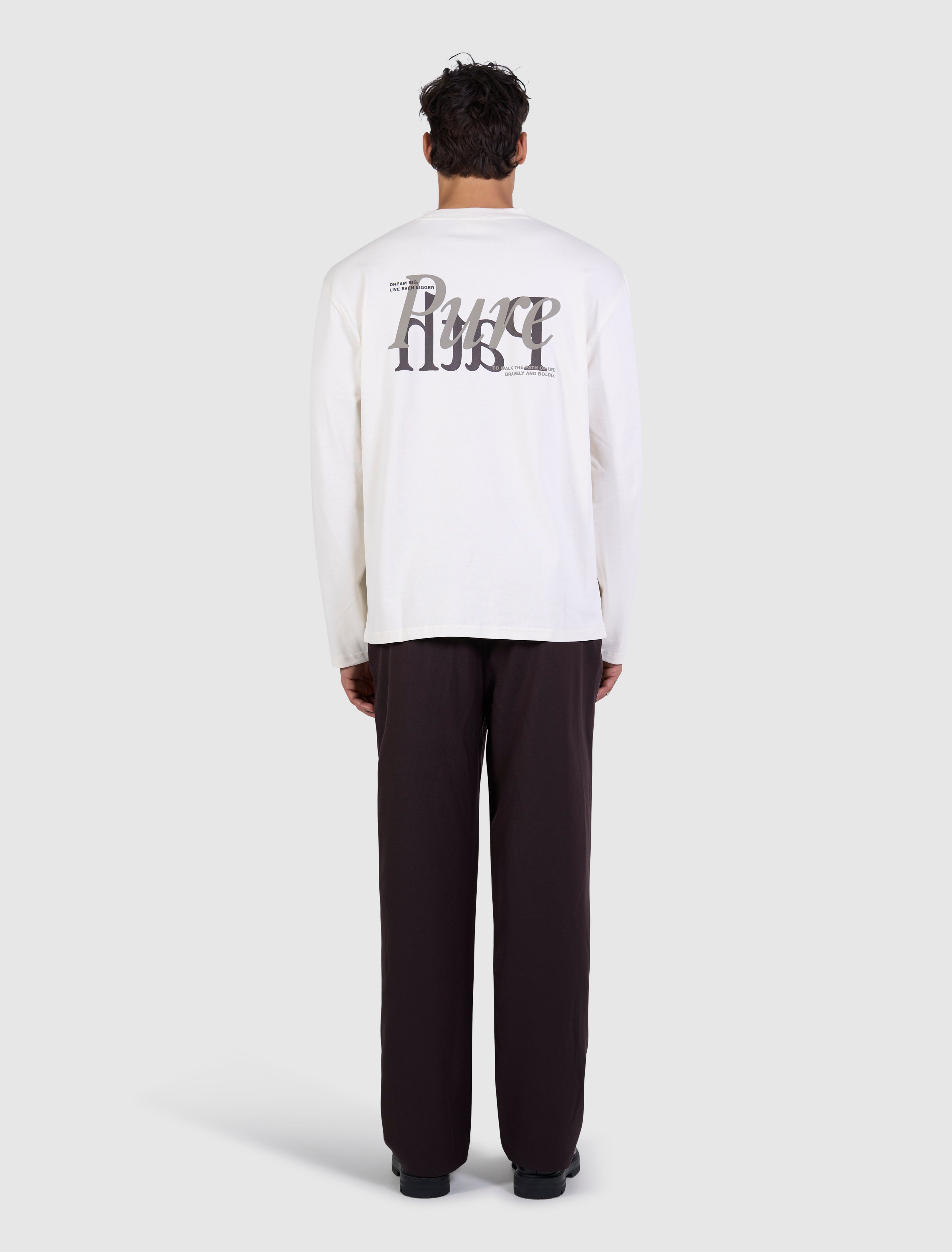 Mirror Logo Longsleeve T-shirt | Off White