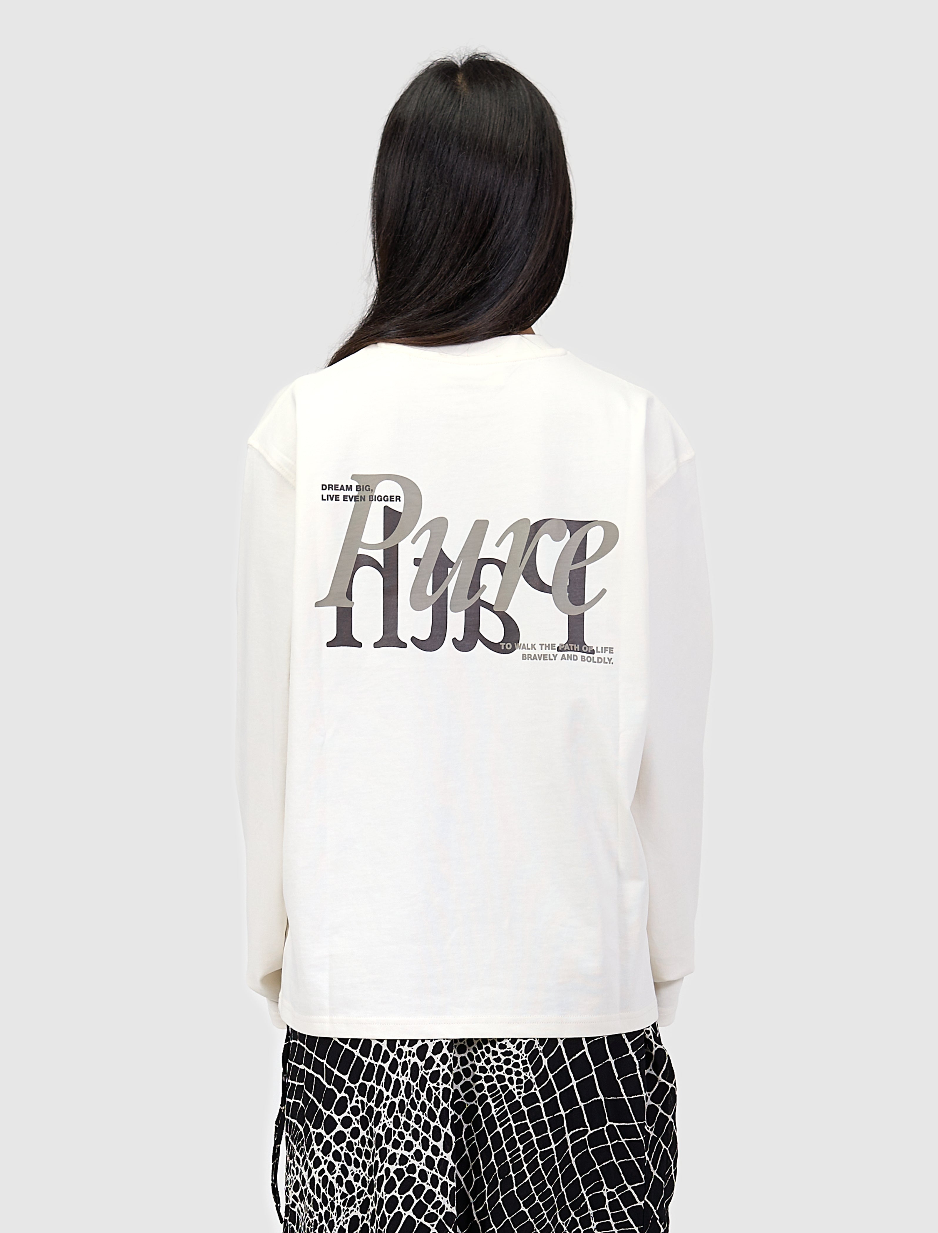 Mirror Logo Longsleeve T-shirt | Off White
