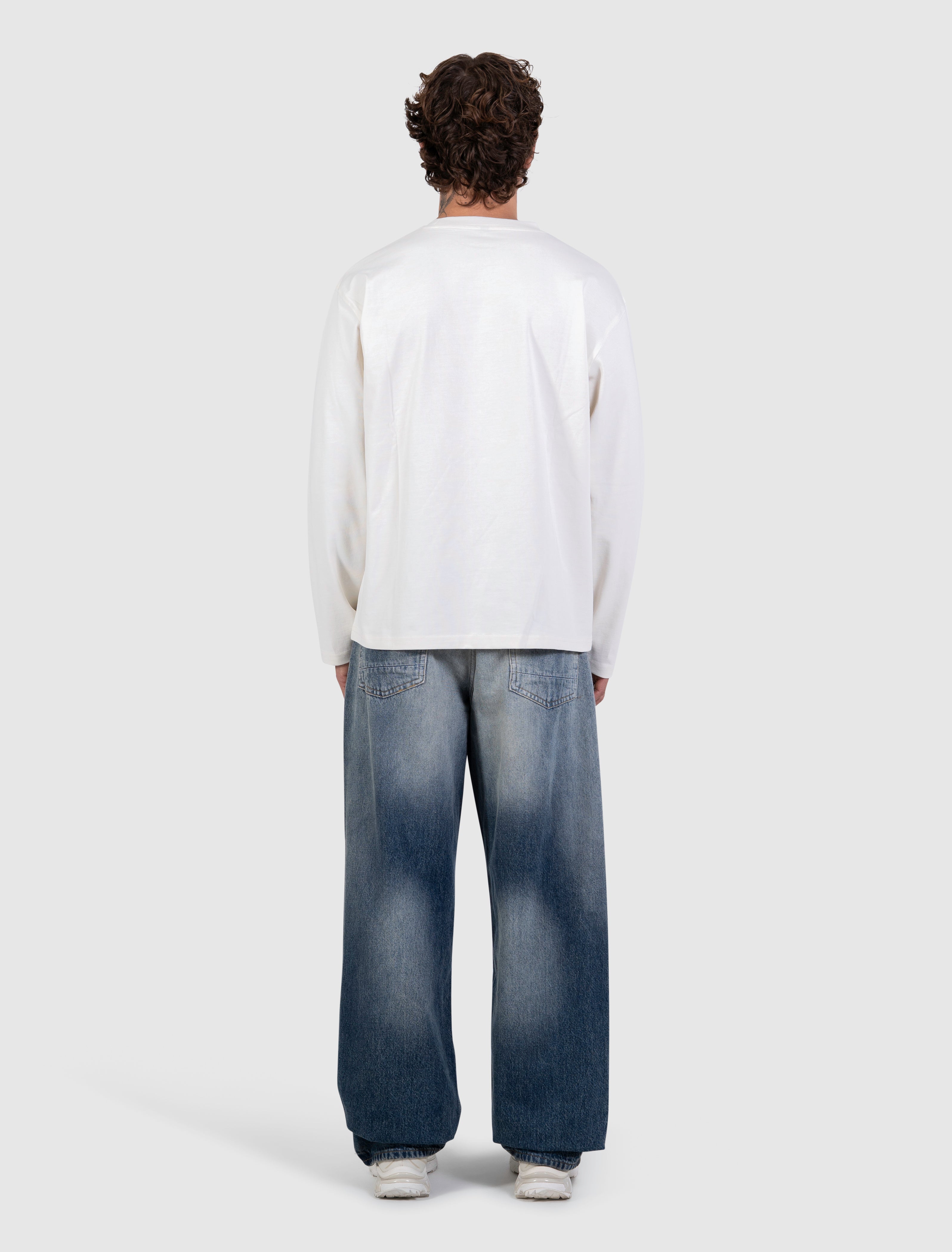 Emblem Logo Longsleeve T-shirt | Off White