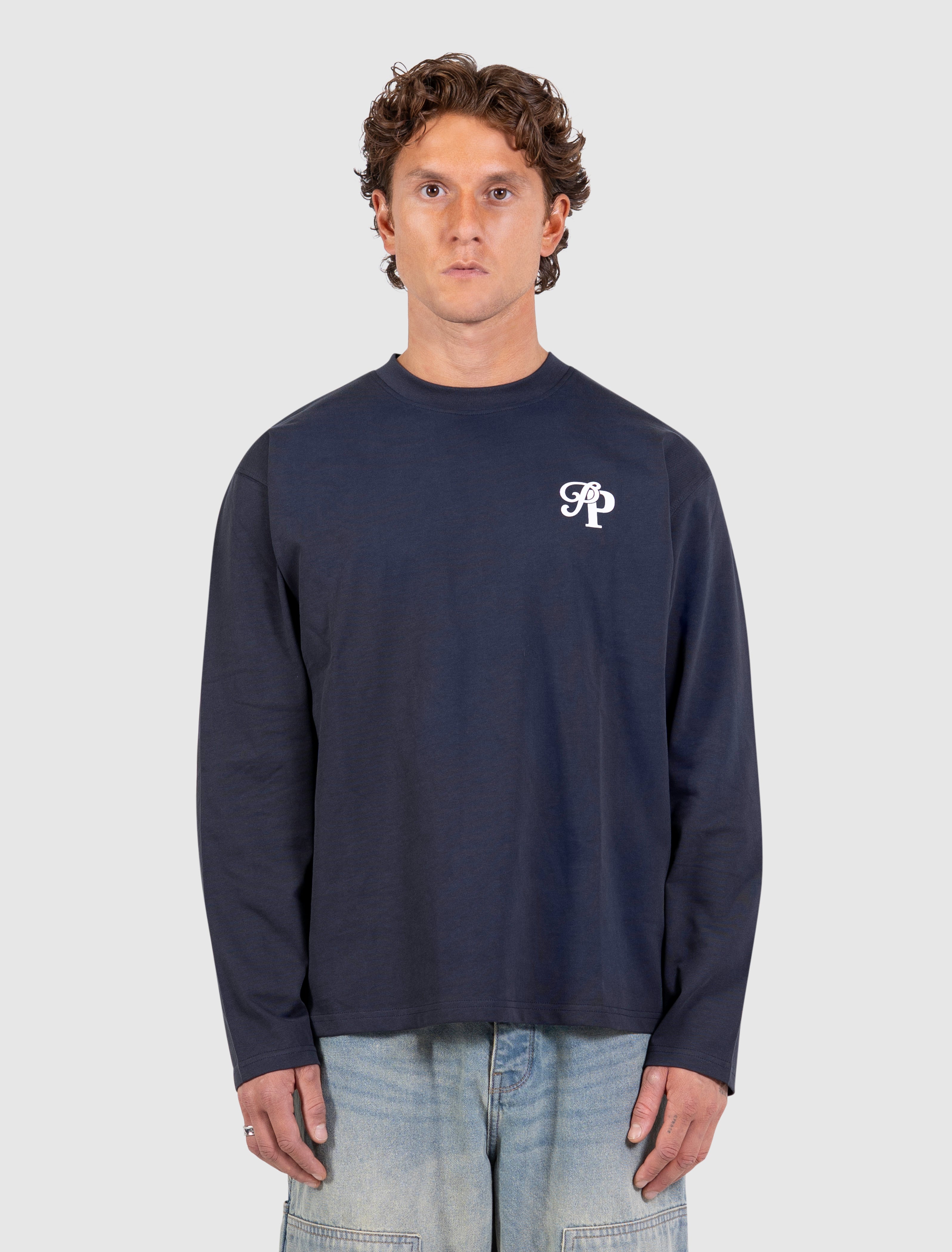 United Longsleeve T-shirt | Dark Navy