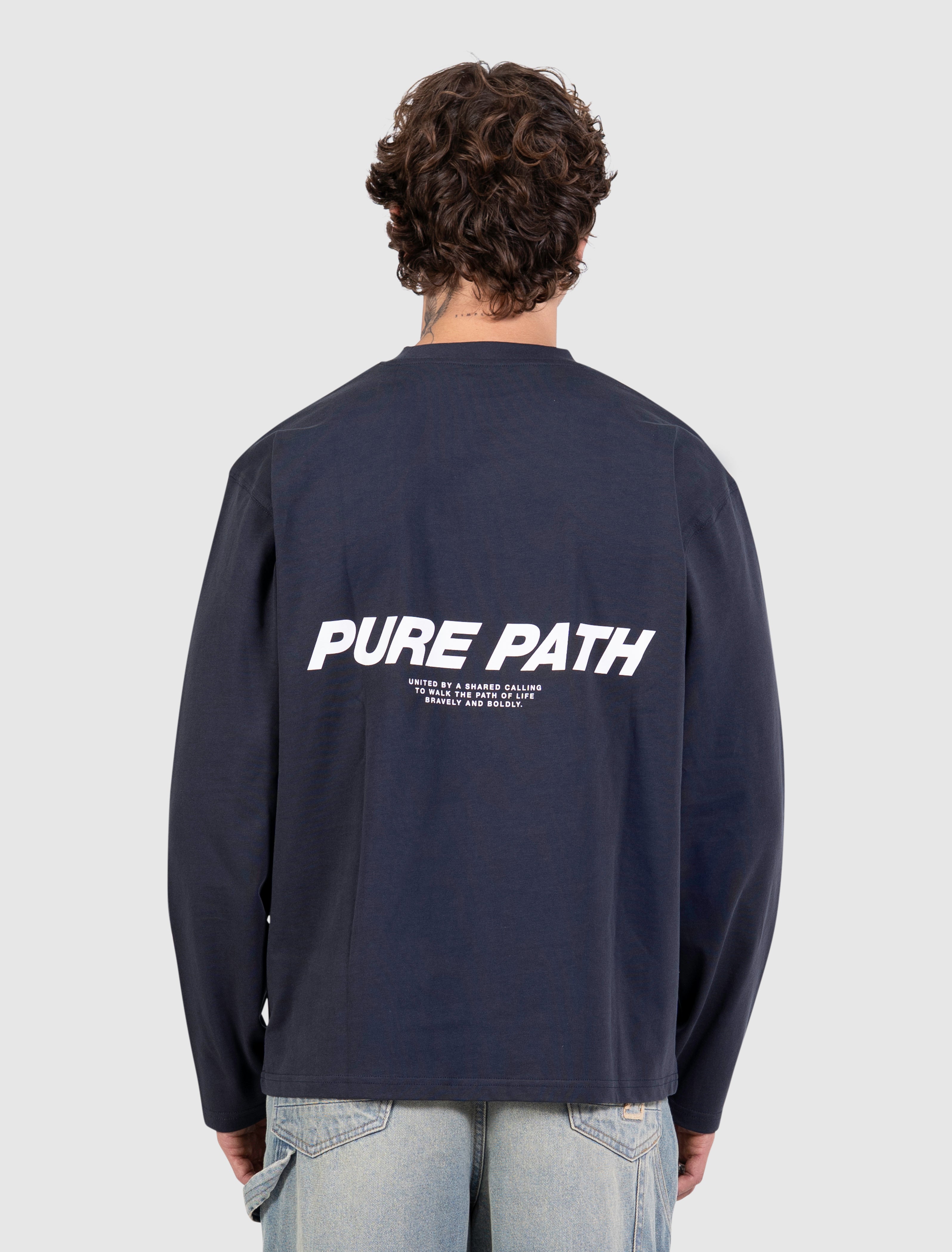 United Longsleeve T-shirt | Dark Navy