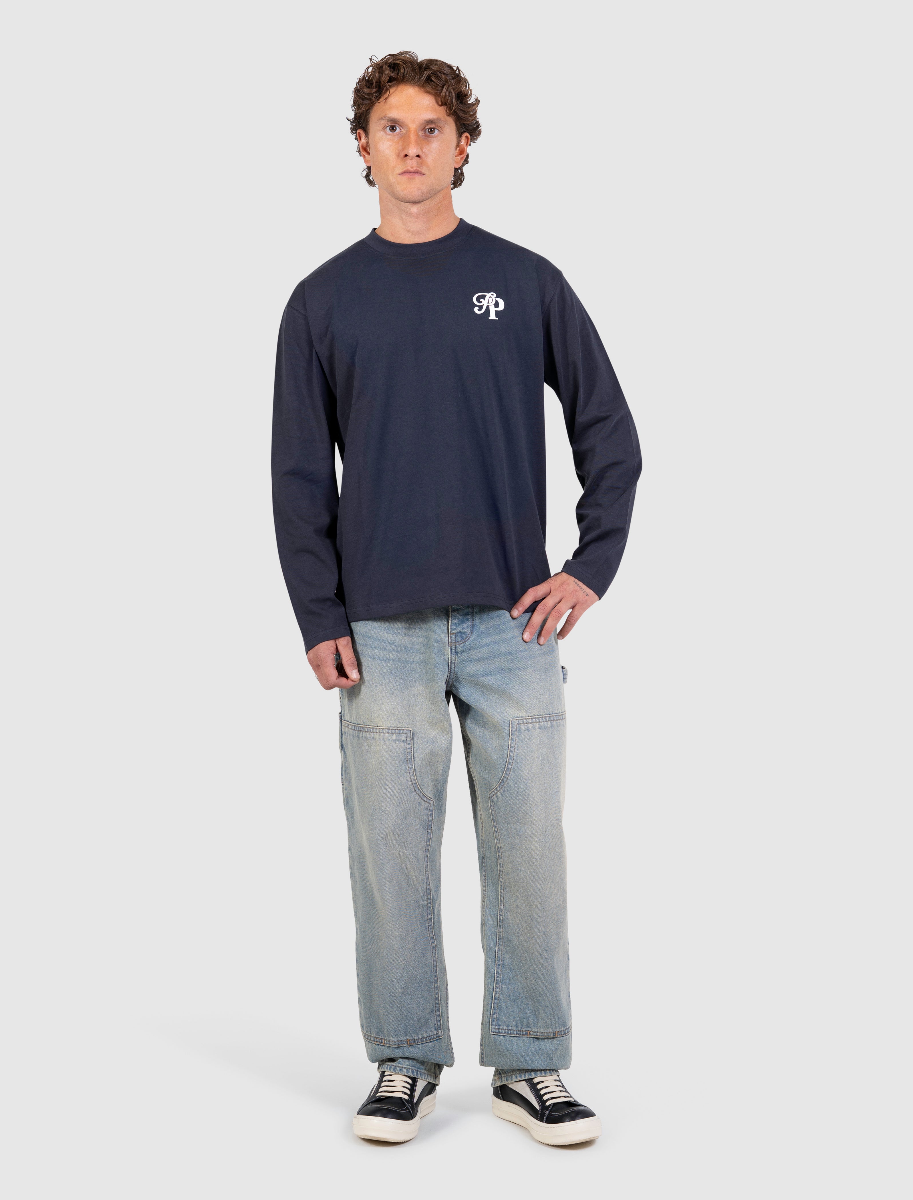 United Longsleeve T-shirt | Dark Navy